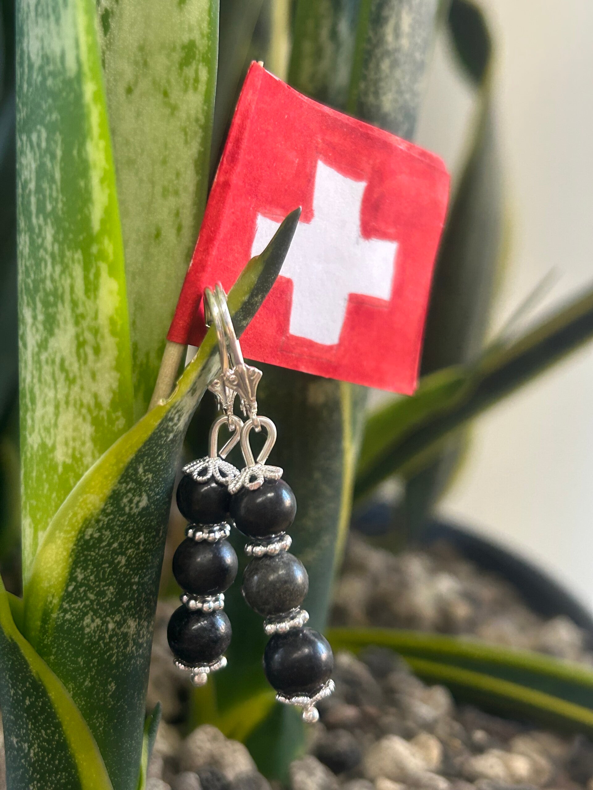 Ohrringe - Dolomit (O453)