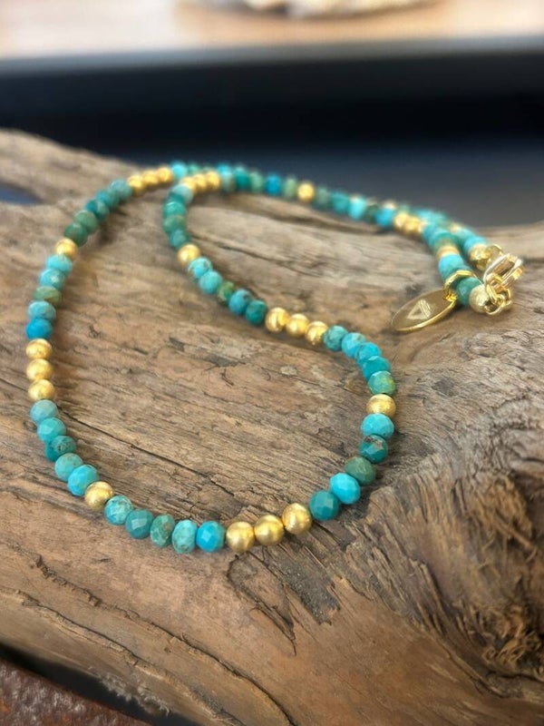 Halskette - Türkis Tibet (H613)