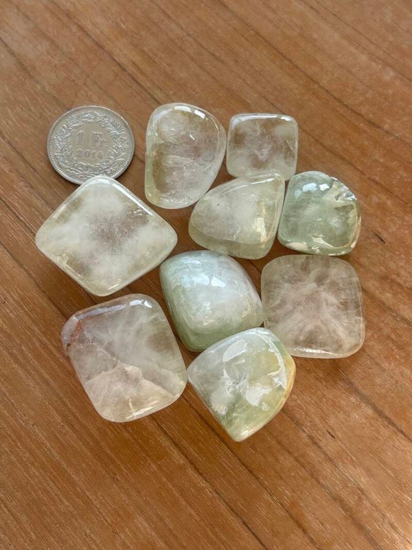 Apophyllit Extra Trommelstein