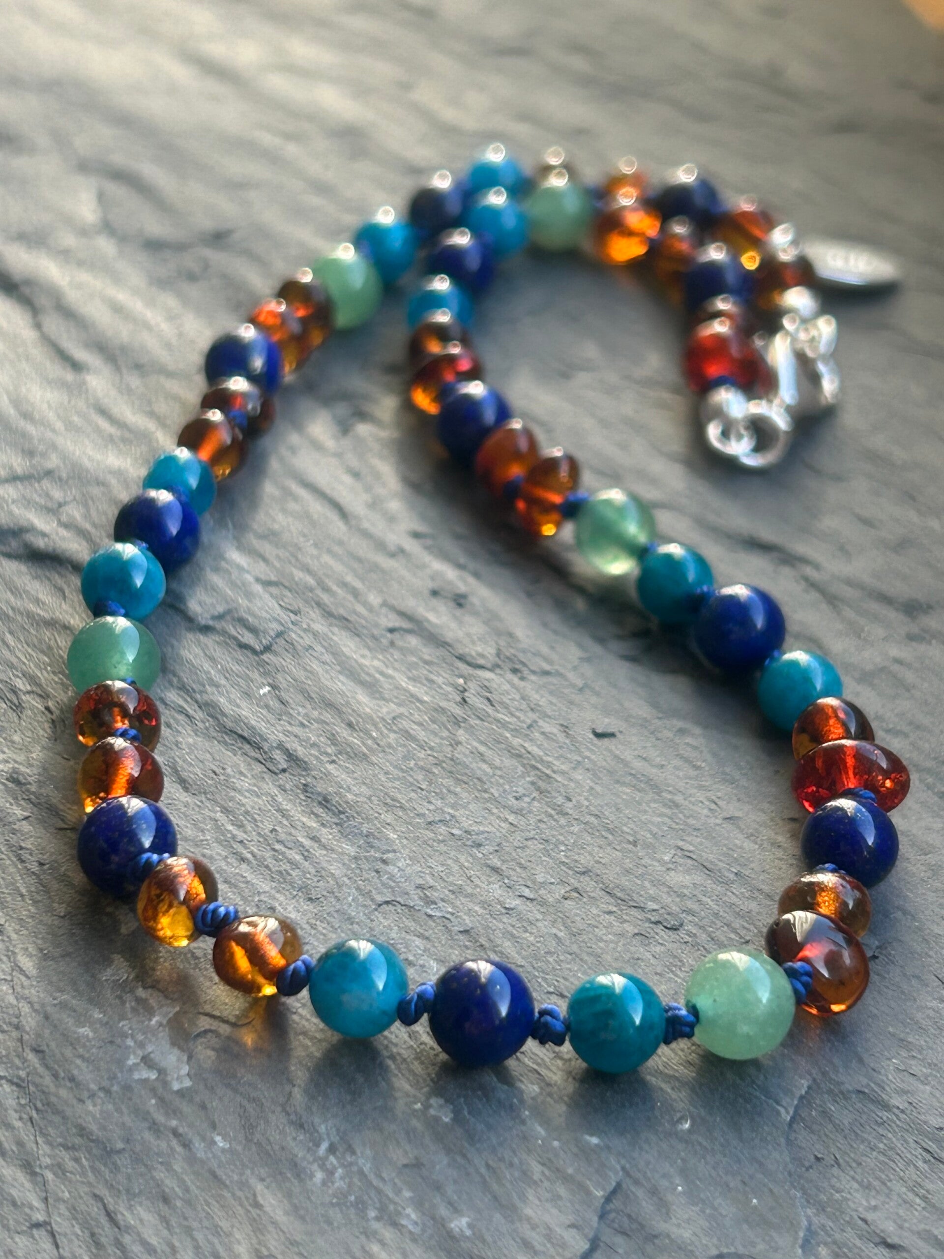 Kinder-Halskette - Glück, Vertrauen & Selbstsicherheit (H609)