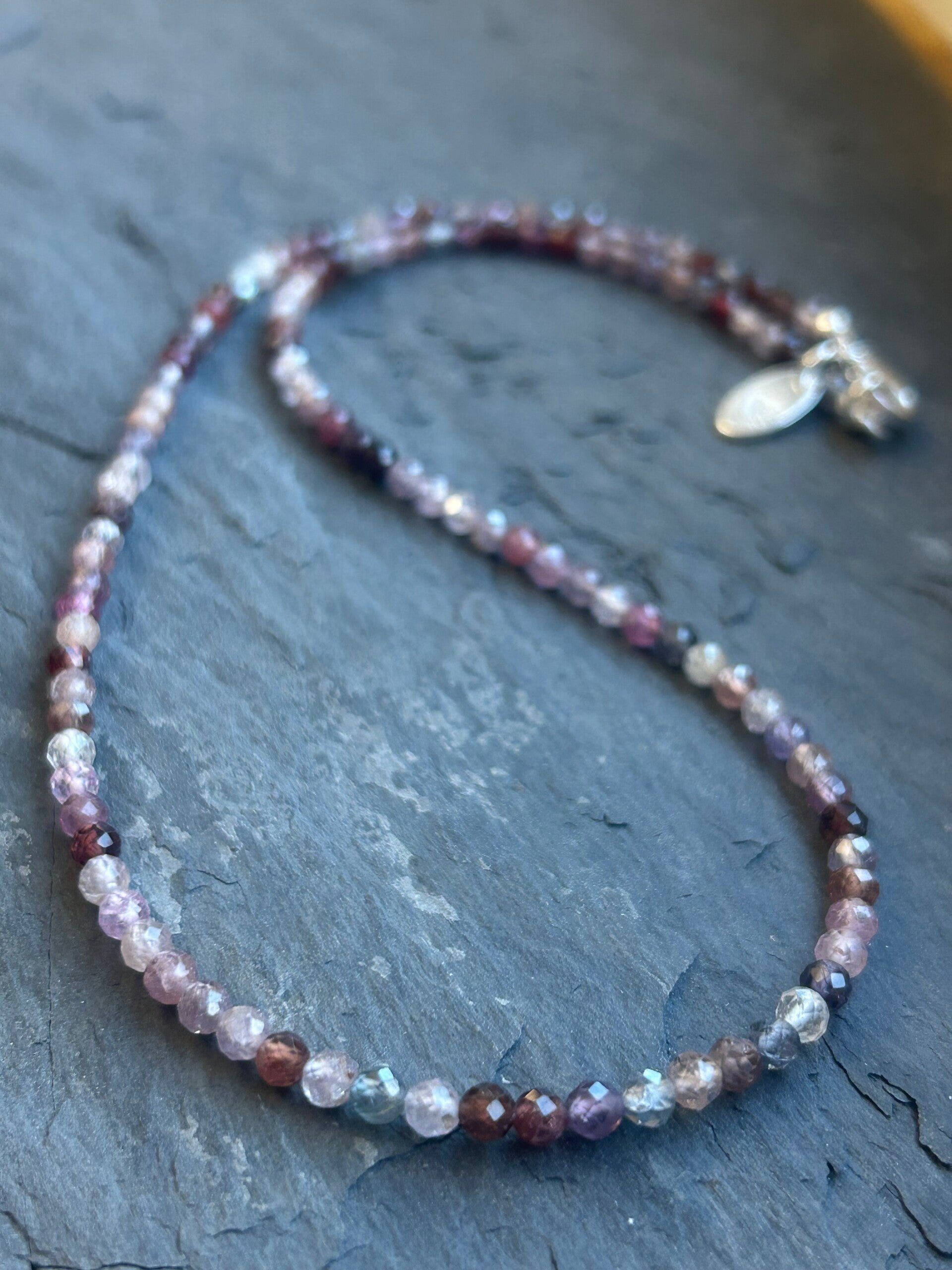 Halskette - Spinell Multicolor (H586)