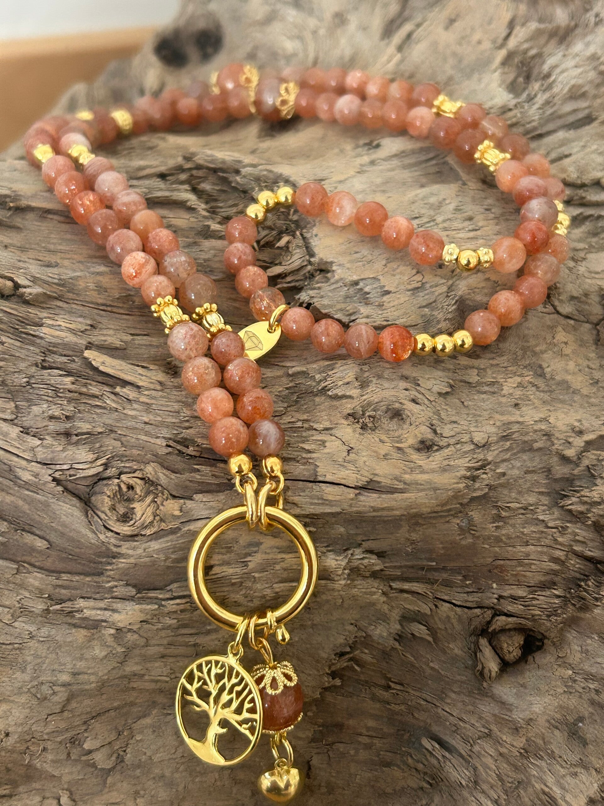 Halskette - Sonnenstein (H408)