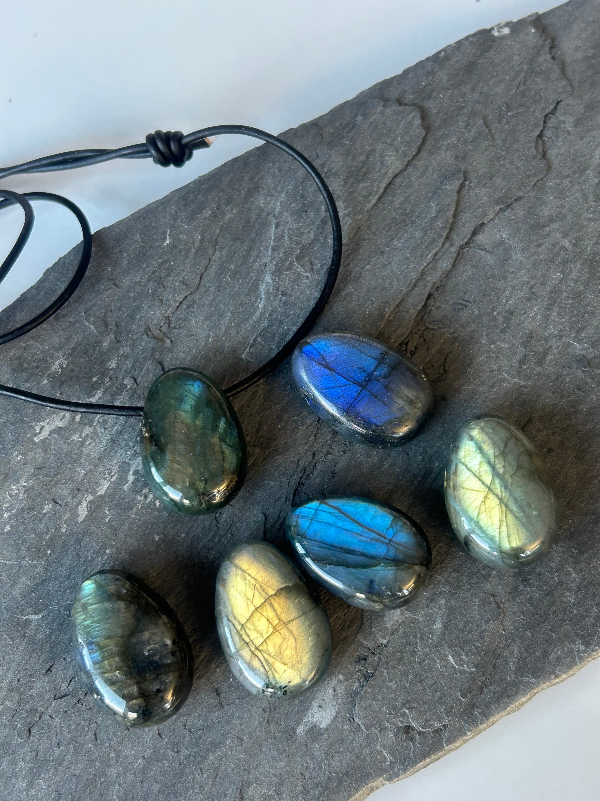 Halskette - Labradorit (H621)