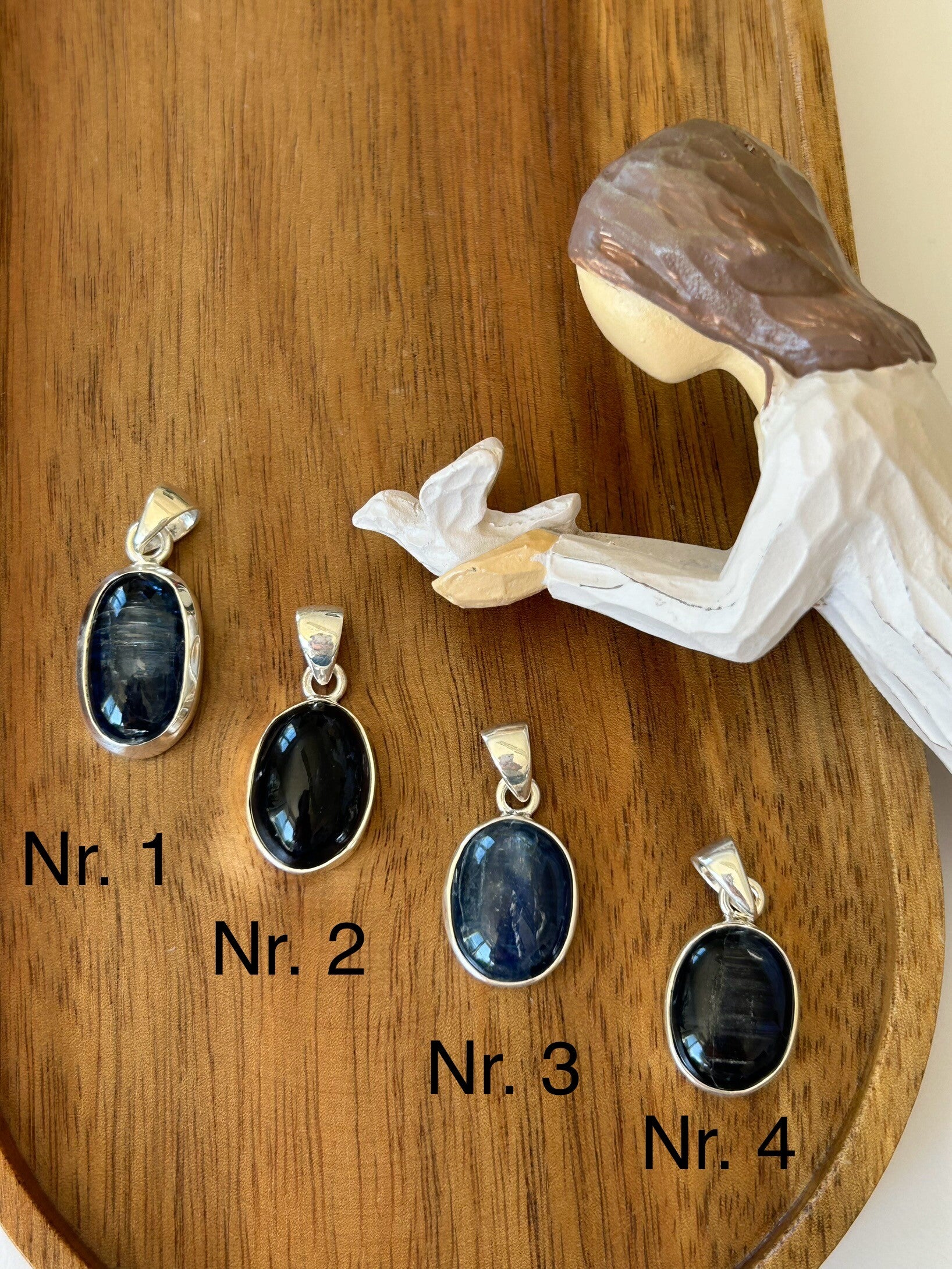 Anhänger - Kyanit Disthen blau AA-Qualität (H376)