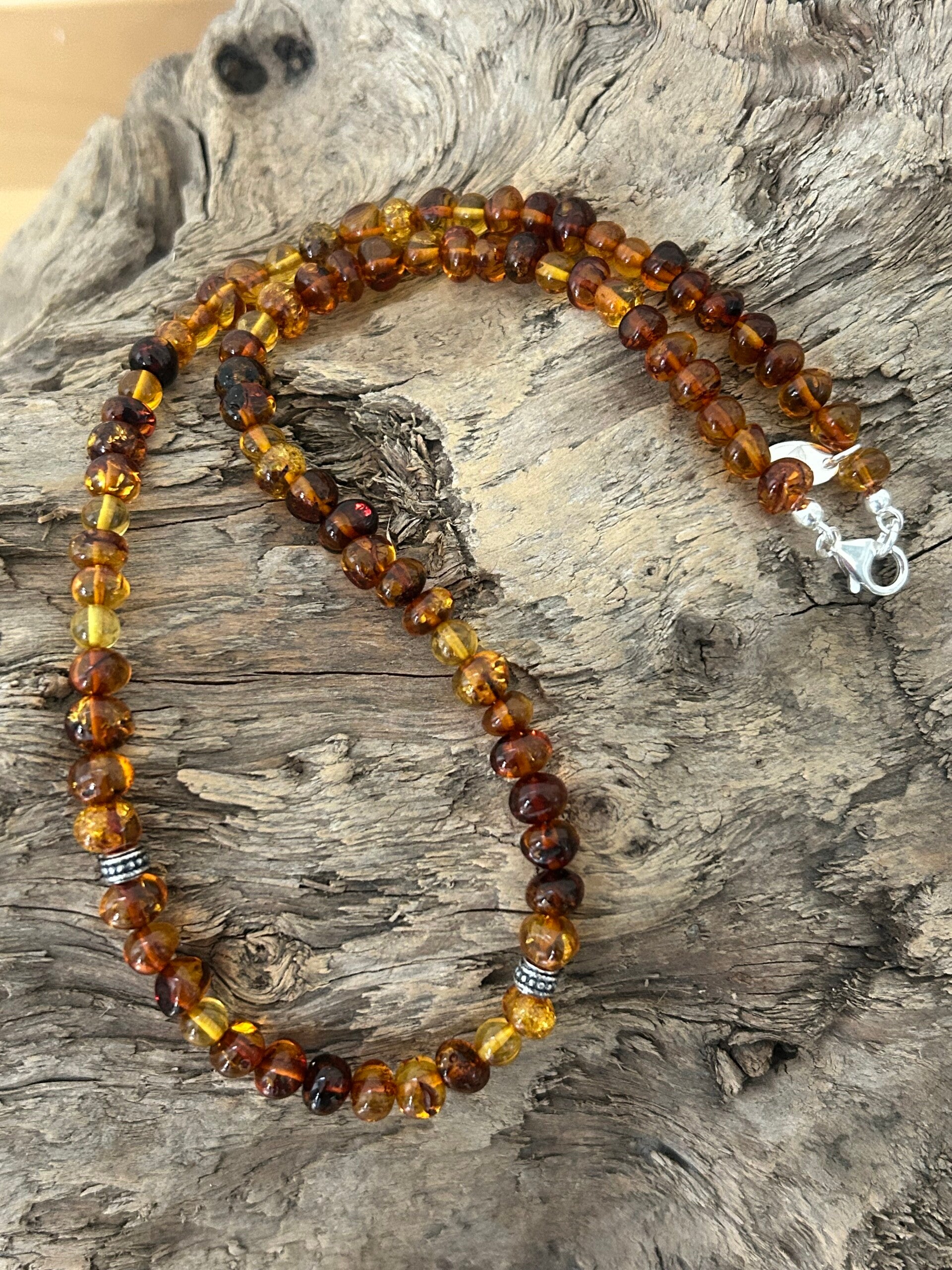 Halskette - Bernstein (H439)