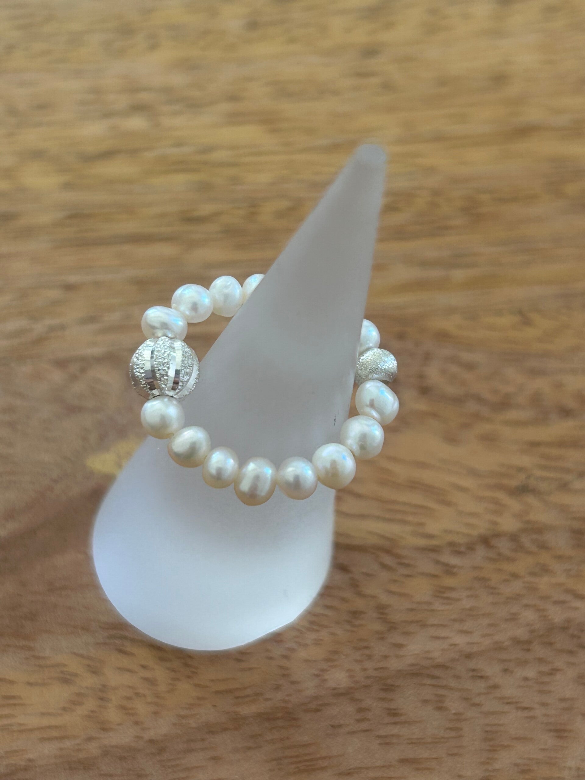 Fingerring - Süsswasserperle (R066)