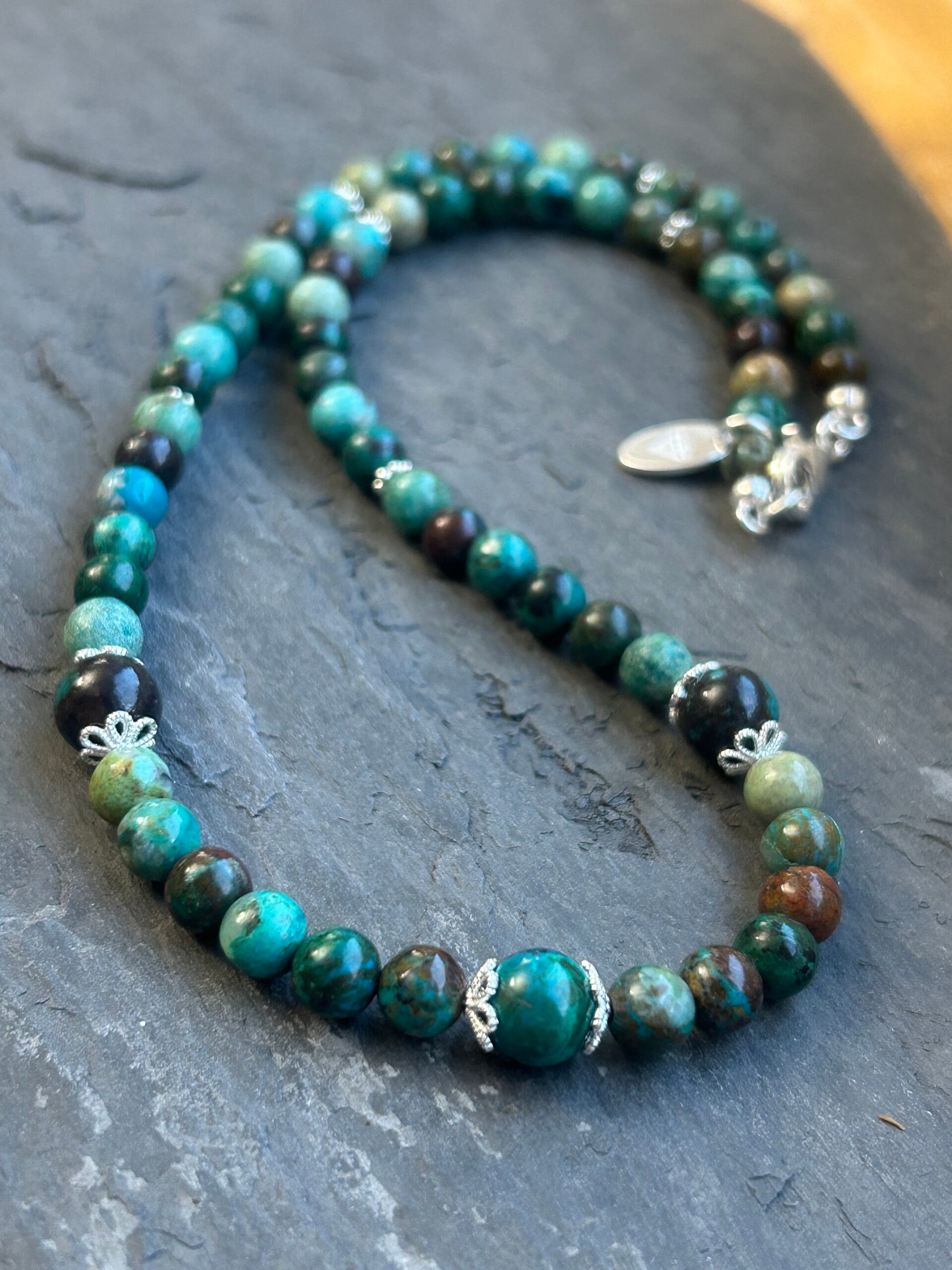 Halskette - Chrysokoll (H572)