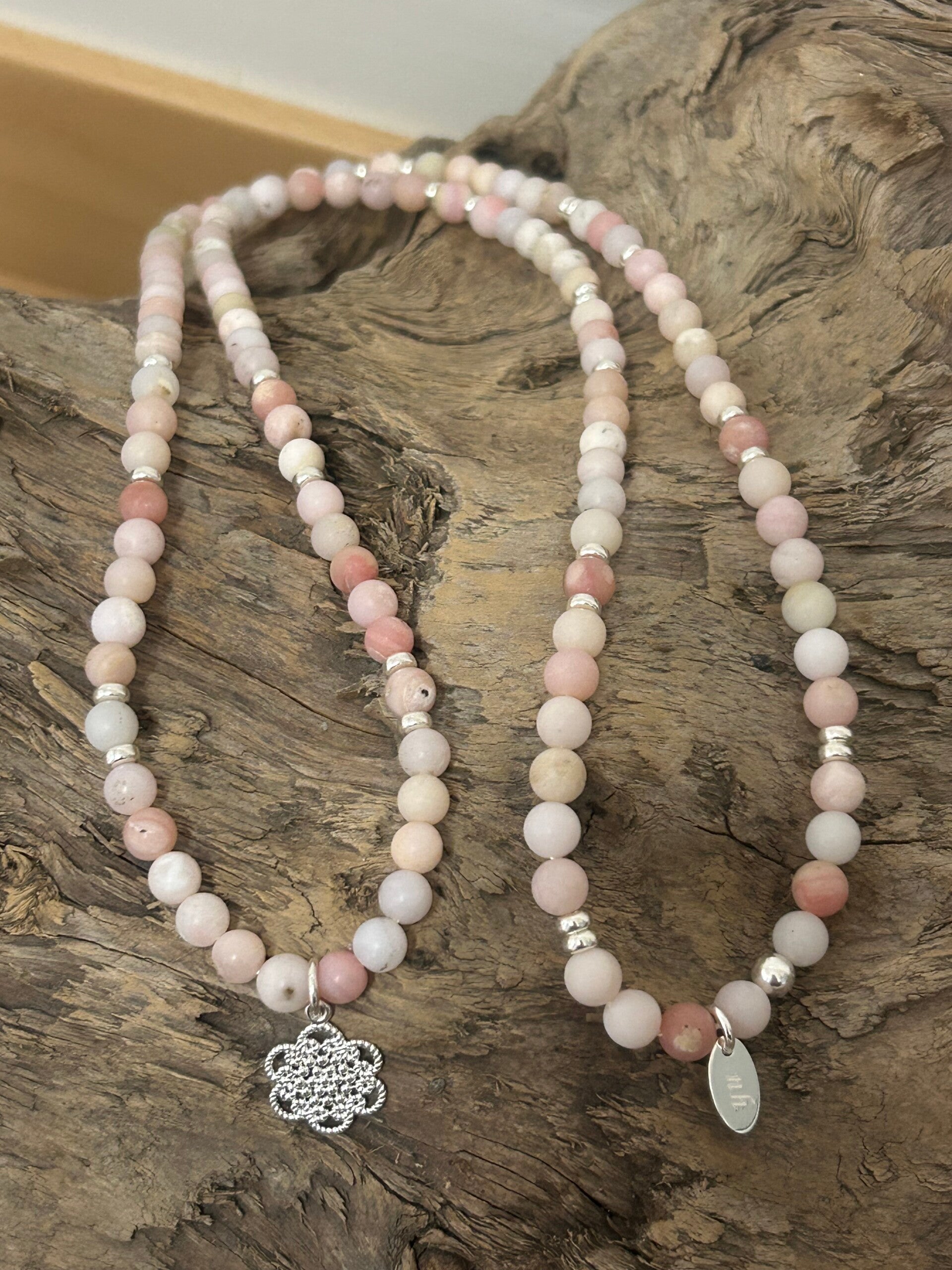 Halskette - Andenopal rosa (H456)