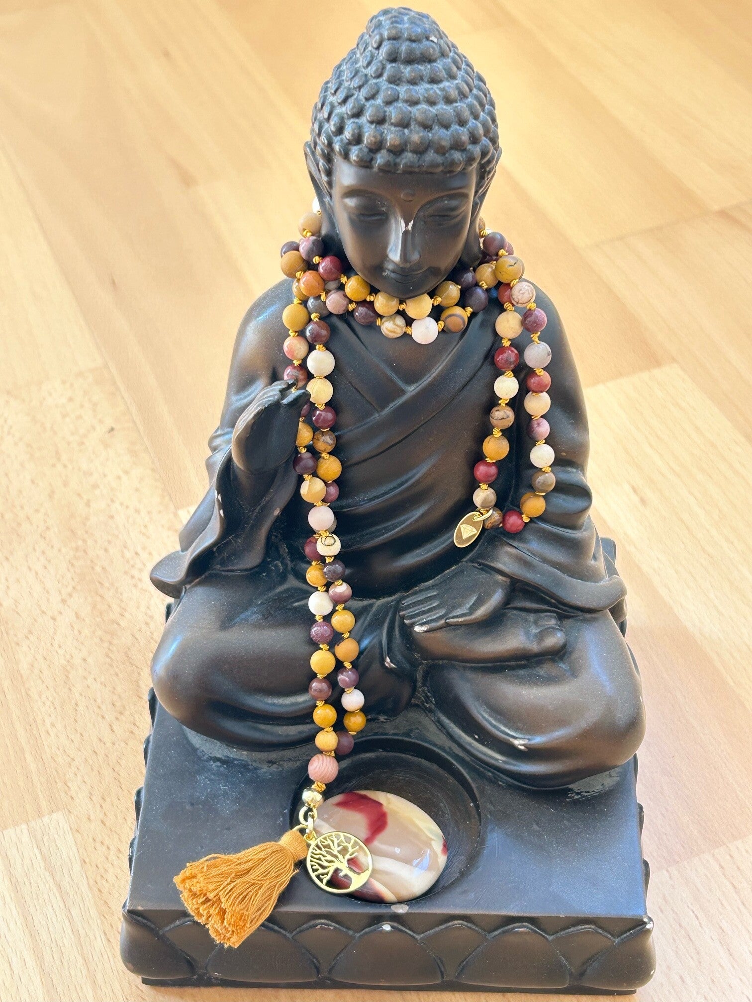 Mala-Halskette - Herbstgefühle (H379)