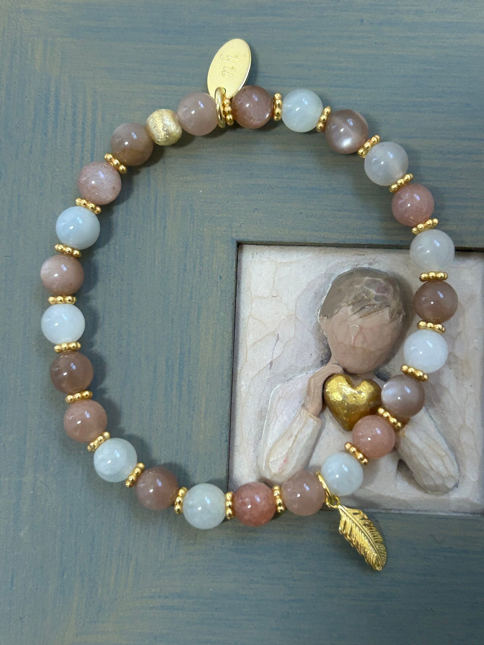 Armband - Mondstein (A598)