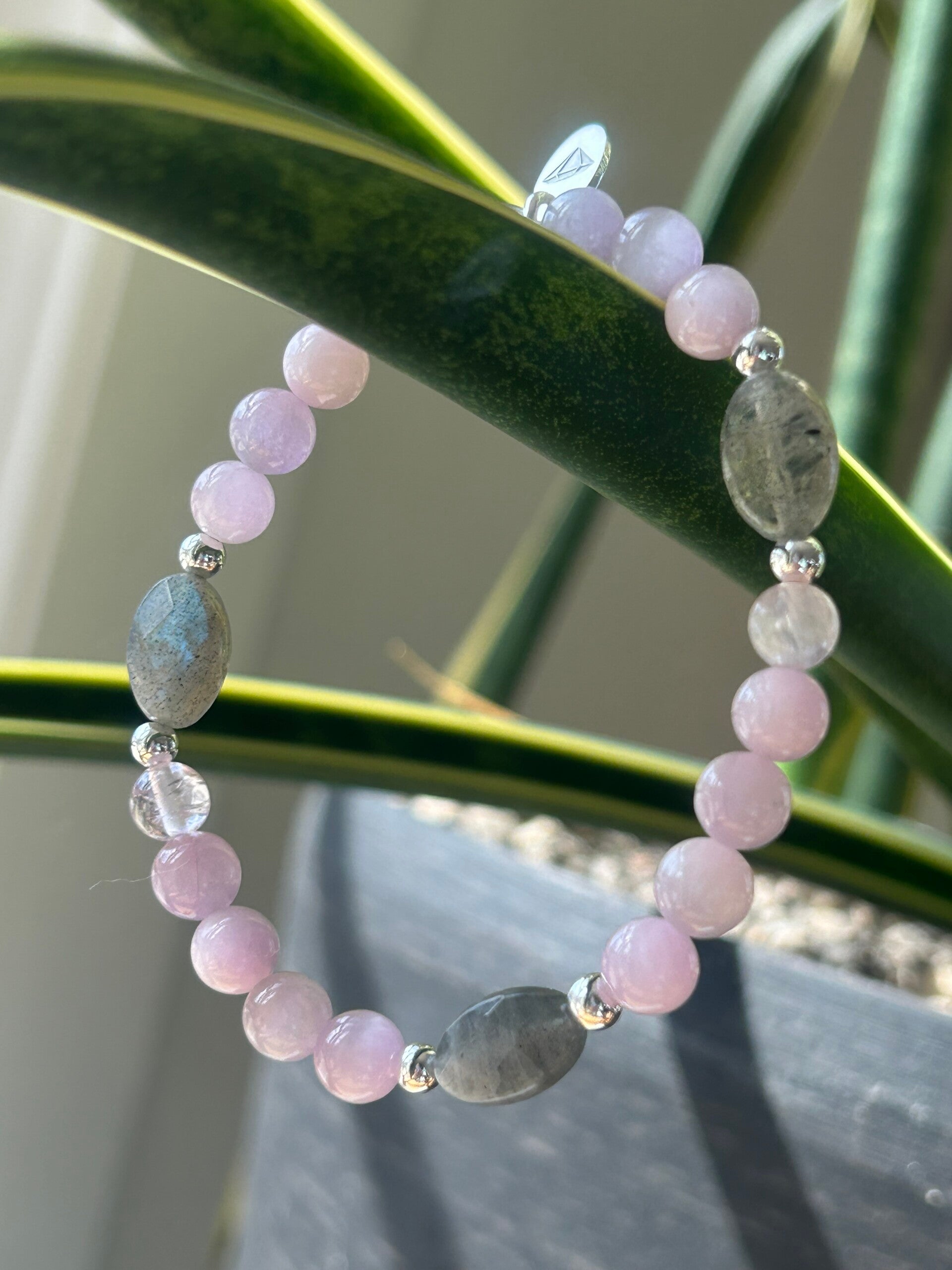 Armband - Kunzit & Labradorit (A661)