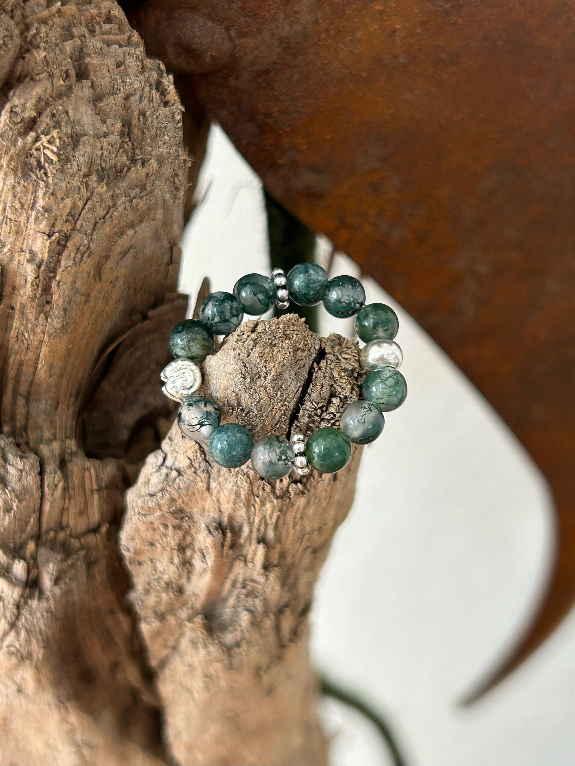 Fingerring - Moosachat (R046)