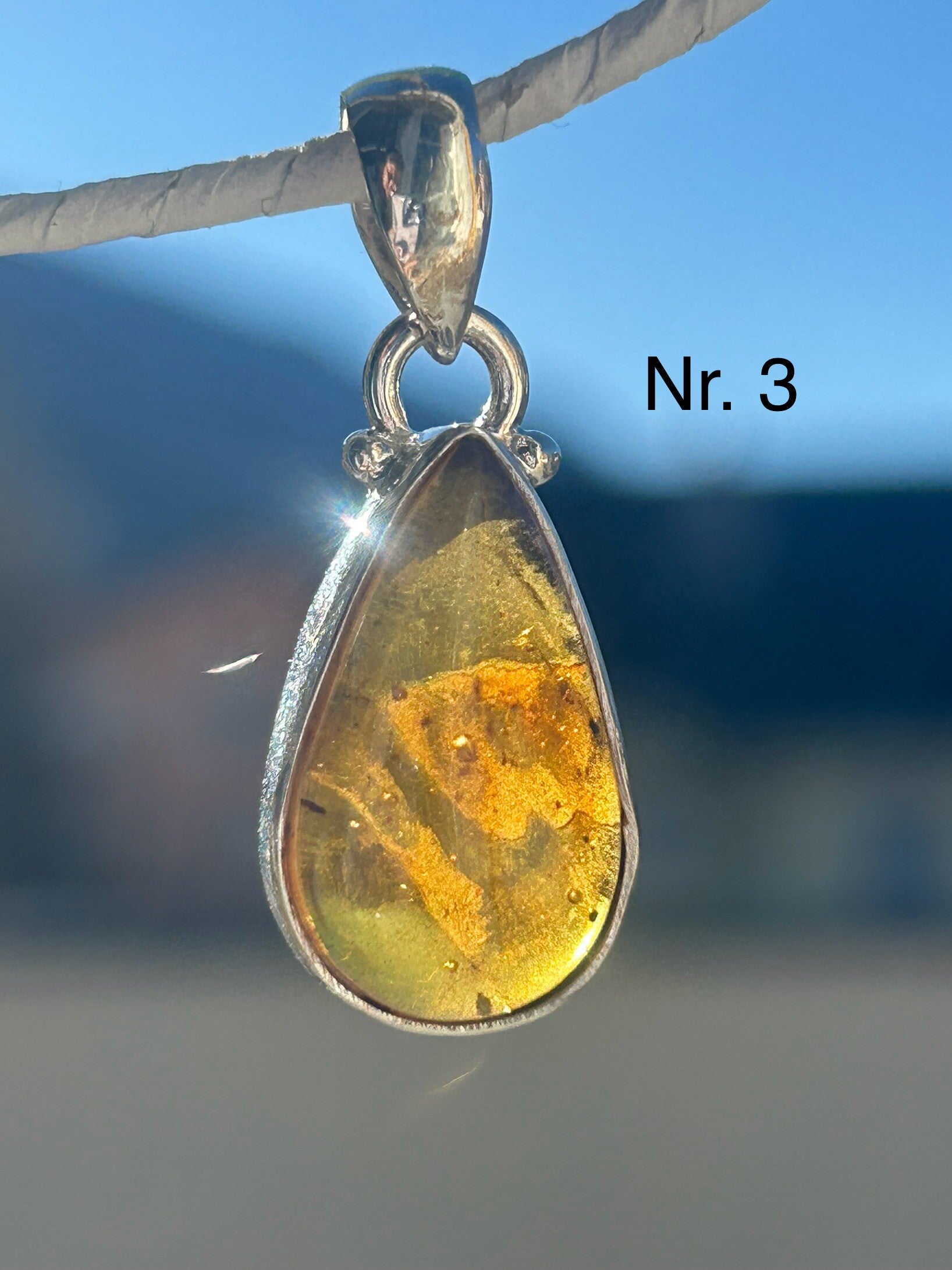 Anhänger - Bernstein (H462)