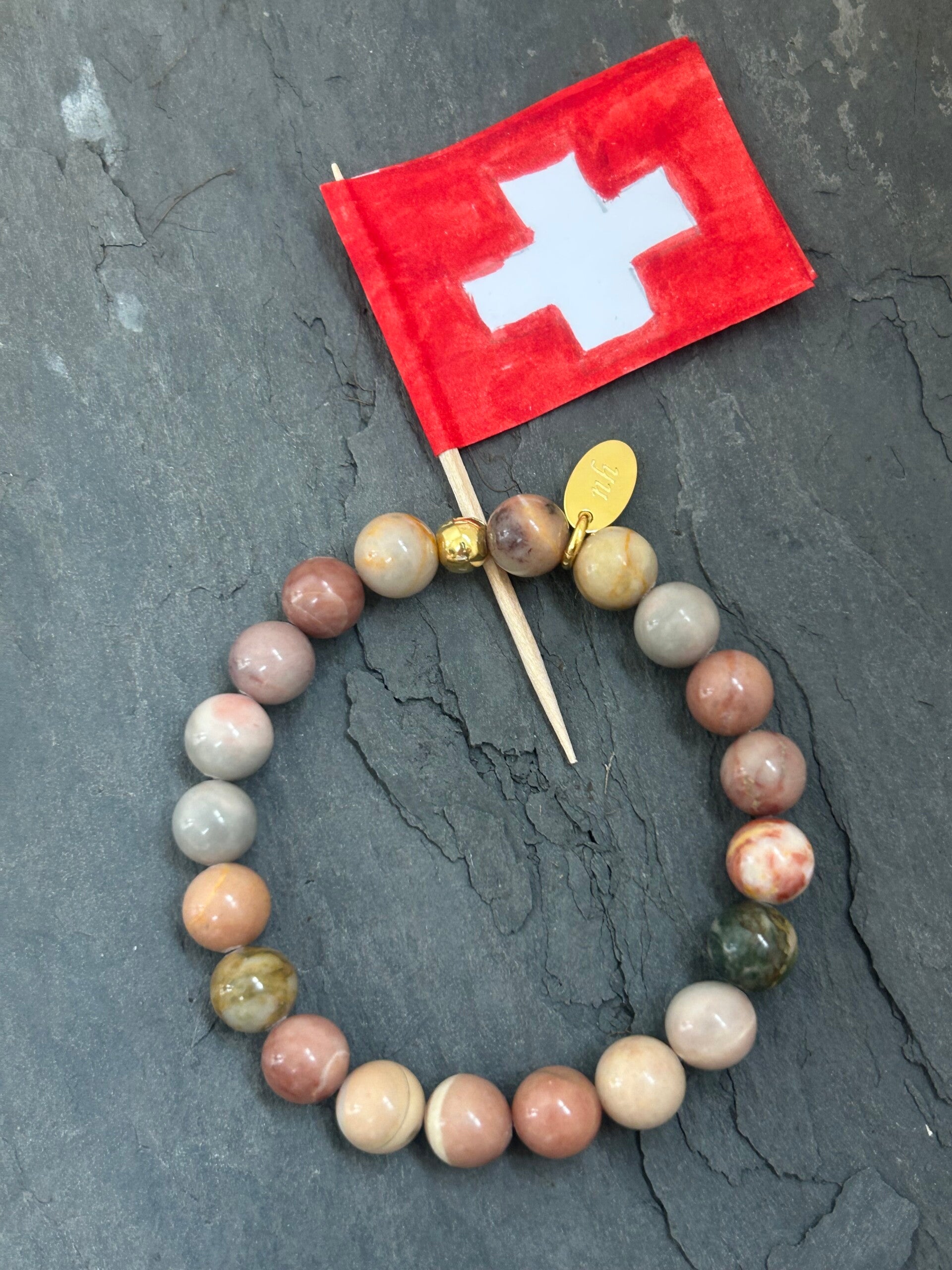 Armband - Grindelwaldner Marmor (A556)