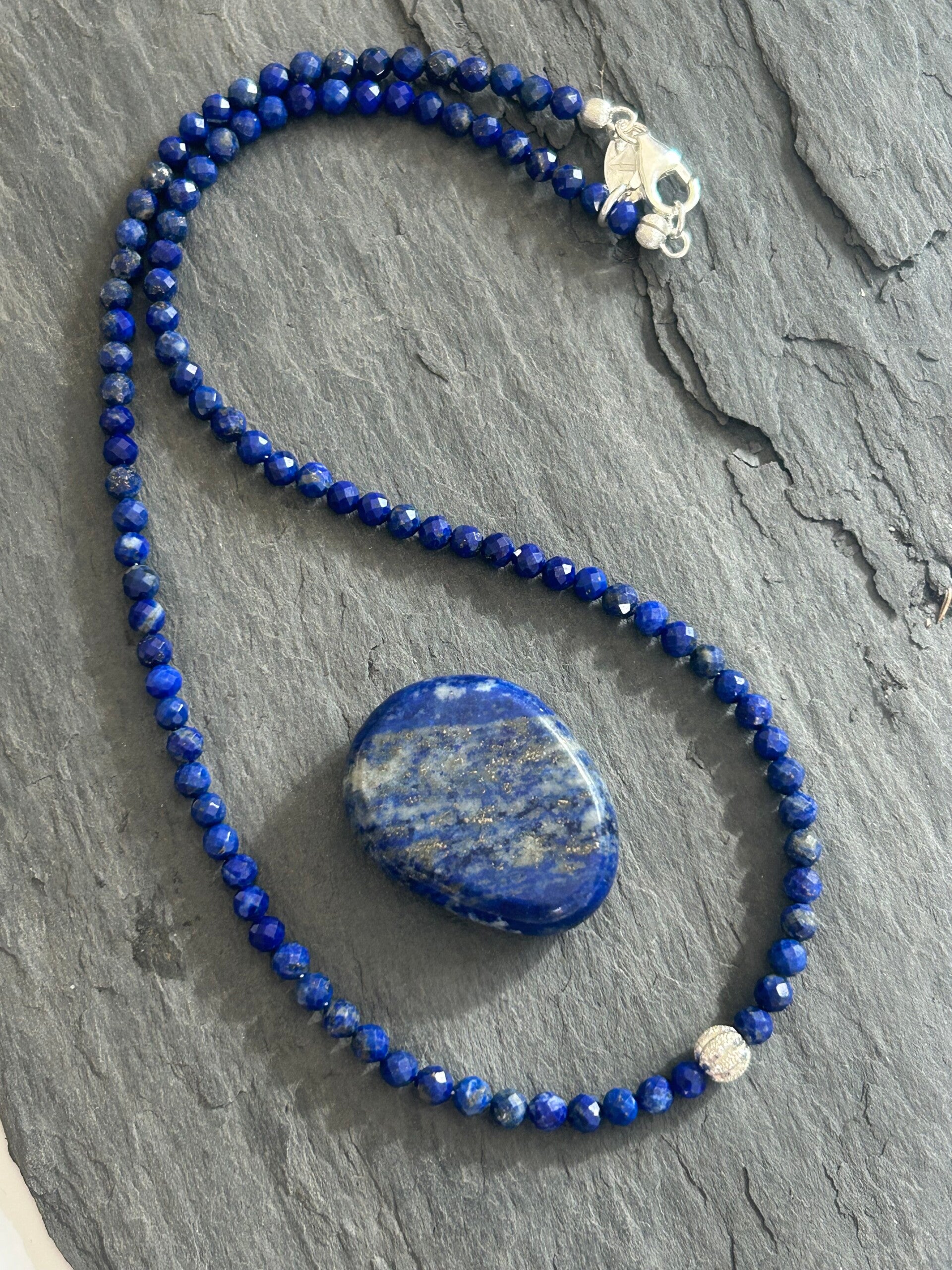 Halskette - Lapislazuli (H402)