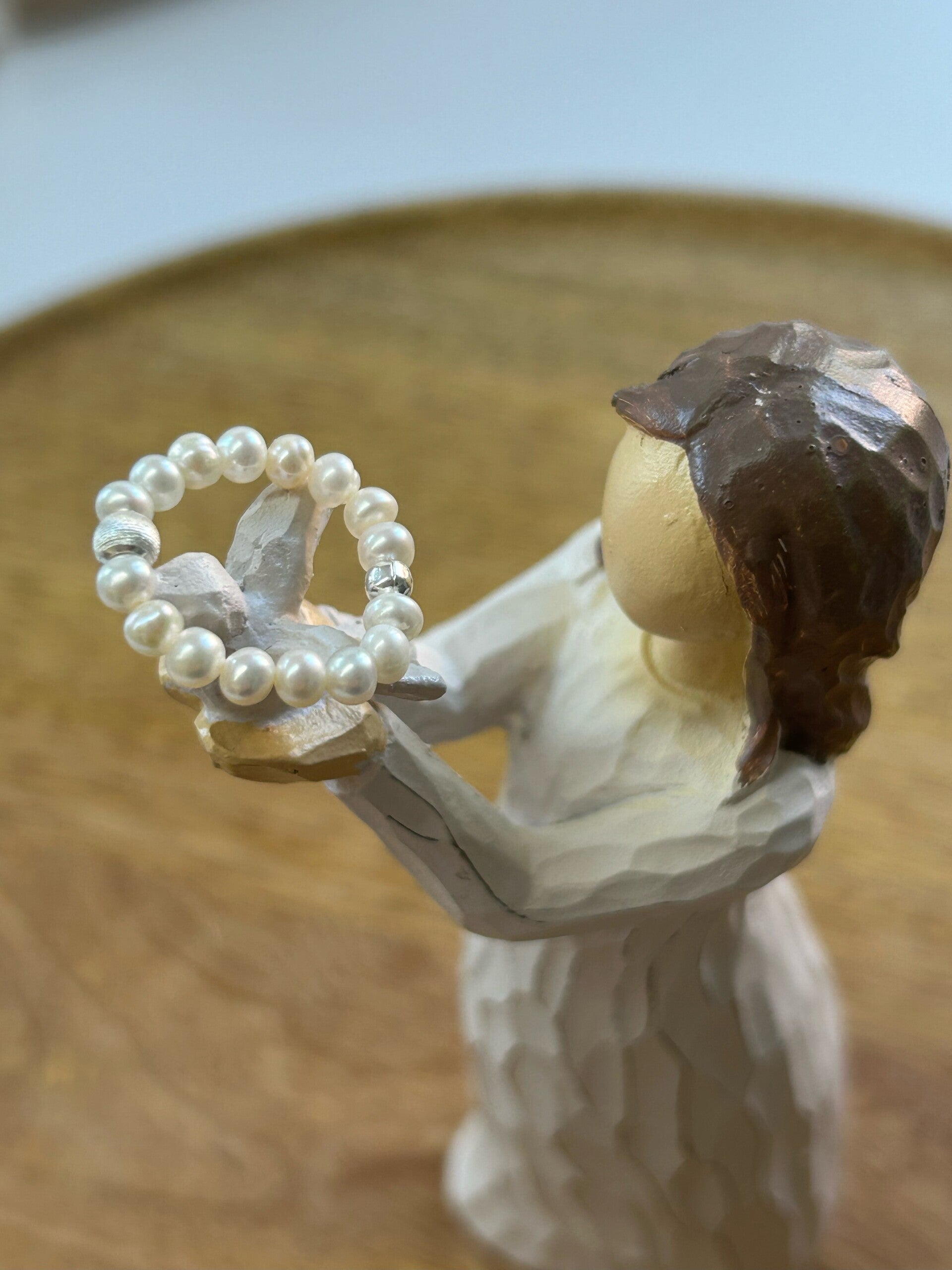 Fingerring - Süsswasserperle (R061)