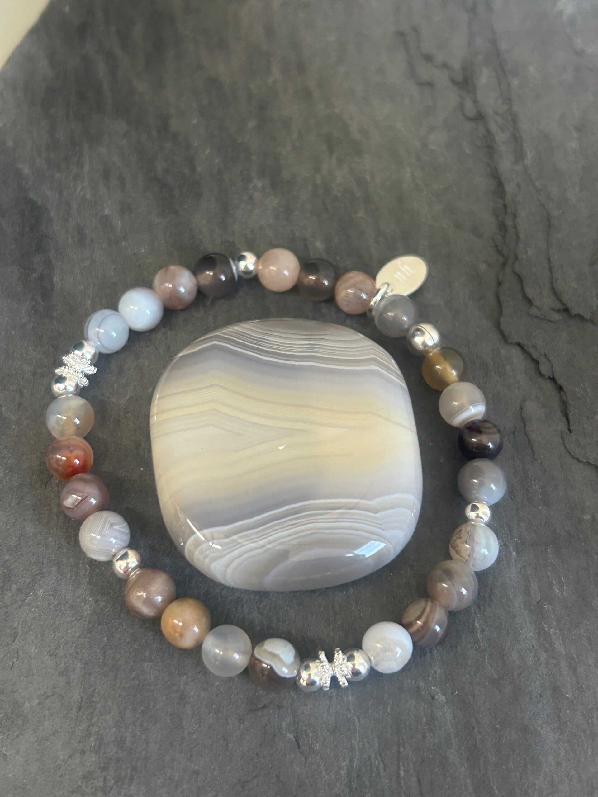 Armband - Achat Botswana (A611)