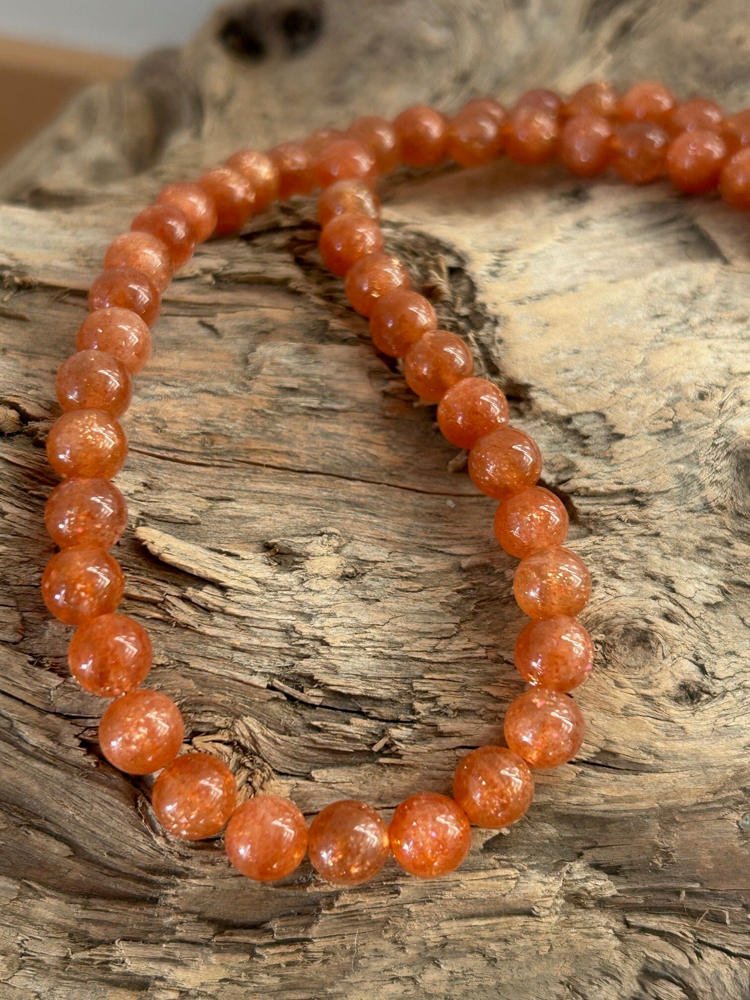 Halskette - Sonnenstein Tansania (H457)