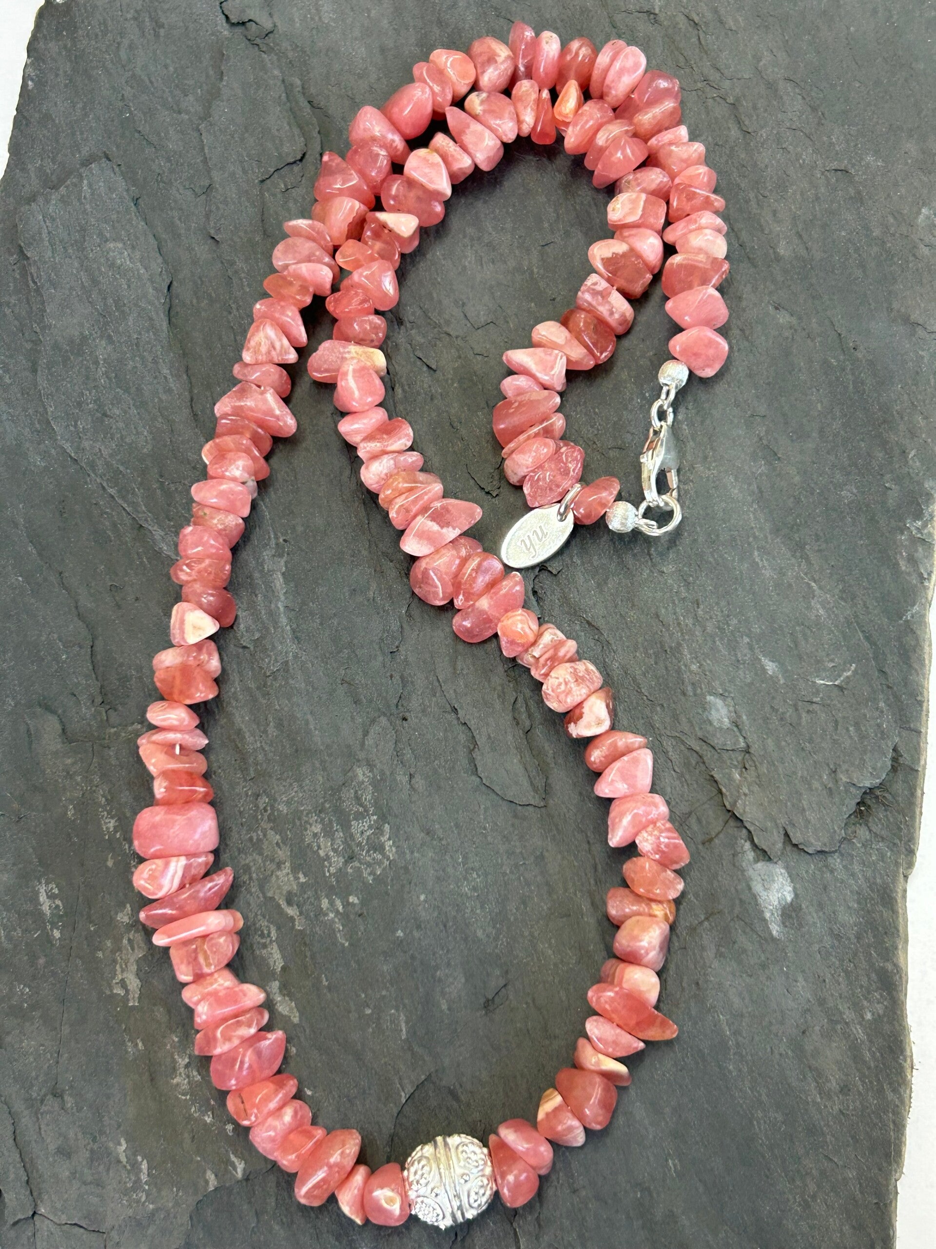 Halskette - Rhodochrosit (H394)