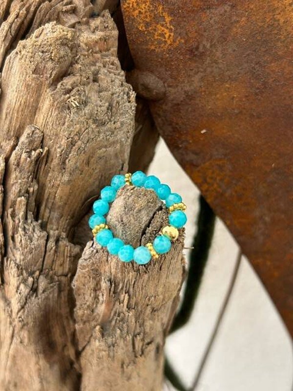 Fingerring - Amazonit (R010)