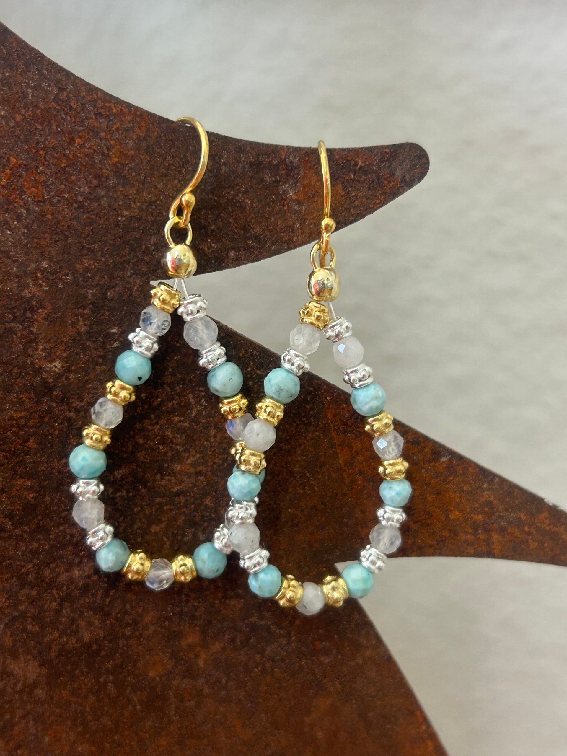 Ohrringe - Sommer-Ohrringe Silber-Mix (O536)