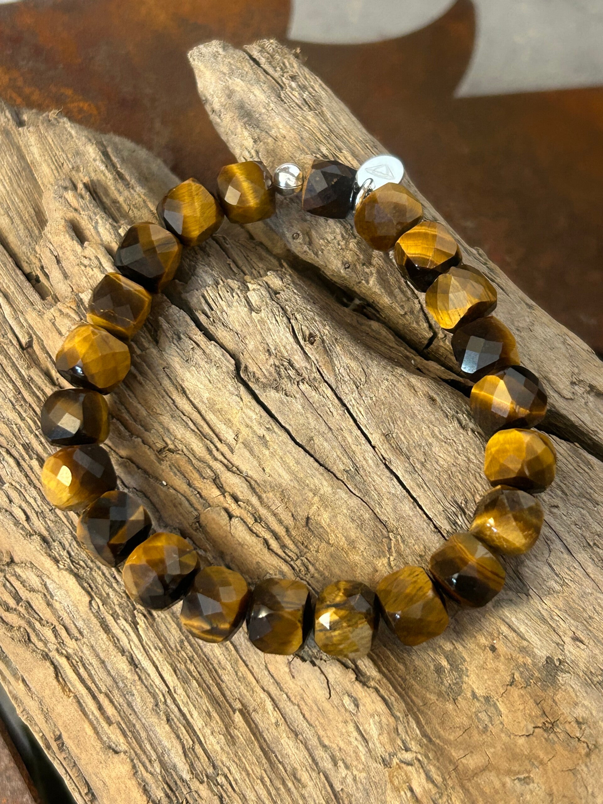 (Männer-) Armband - Tigerauge (A801)