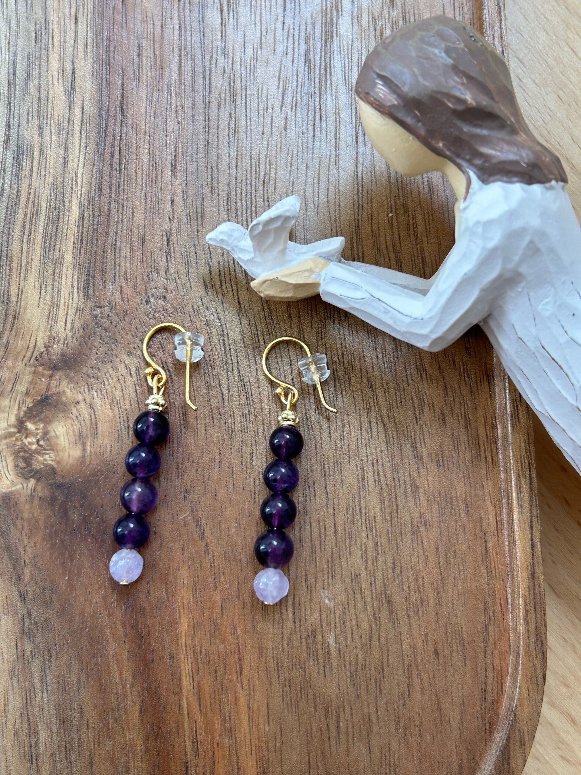 Ohrringe - Amethyst (O404)