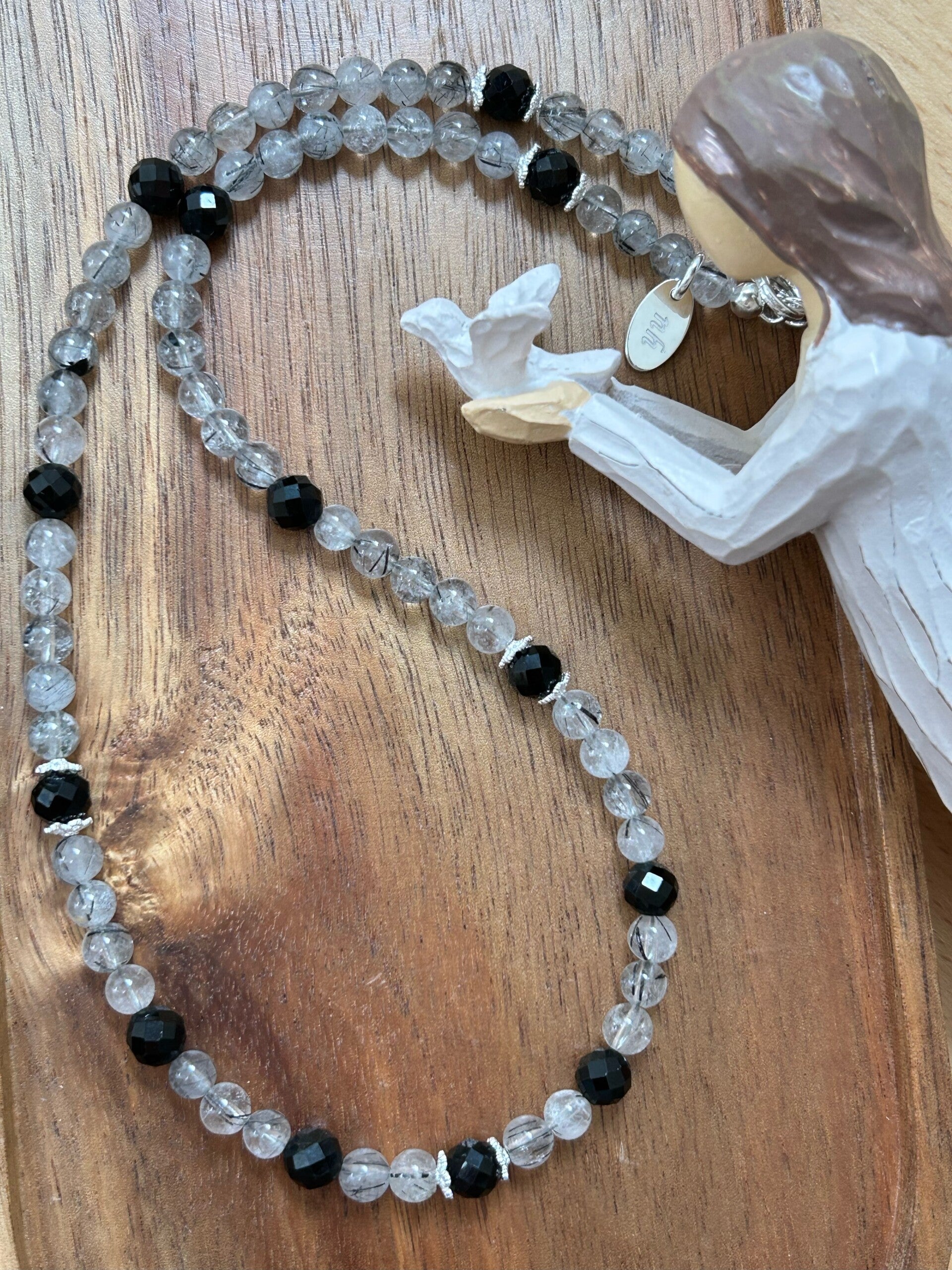 Halskette - Turmalin Quarz (H339)