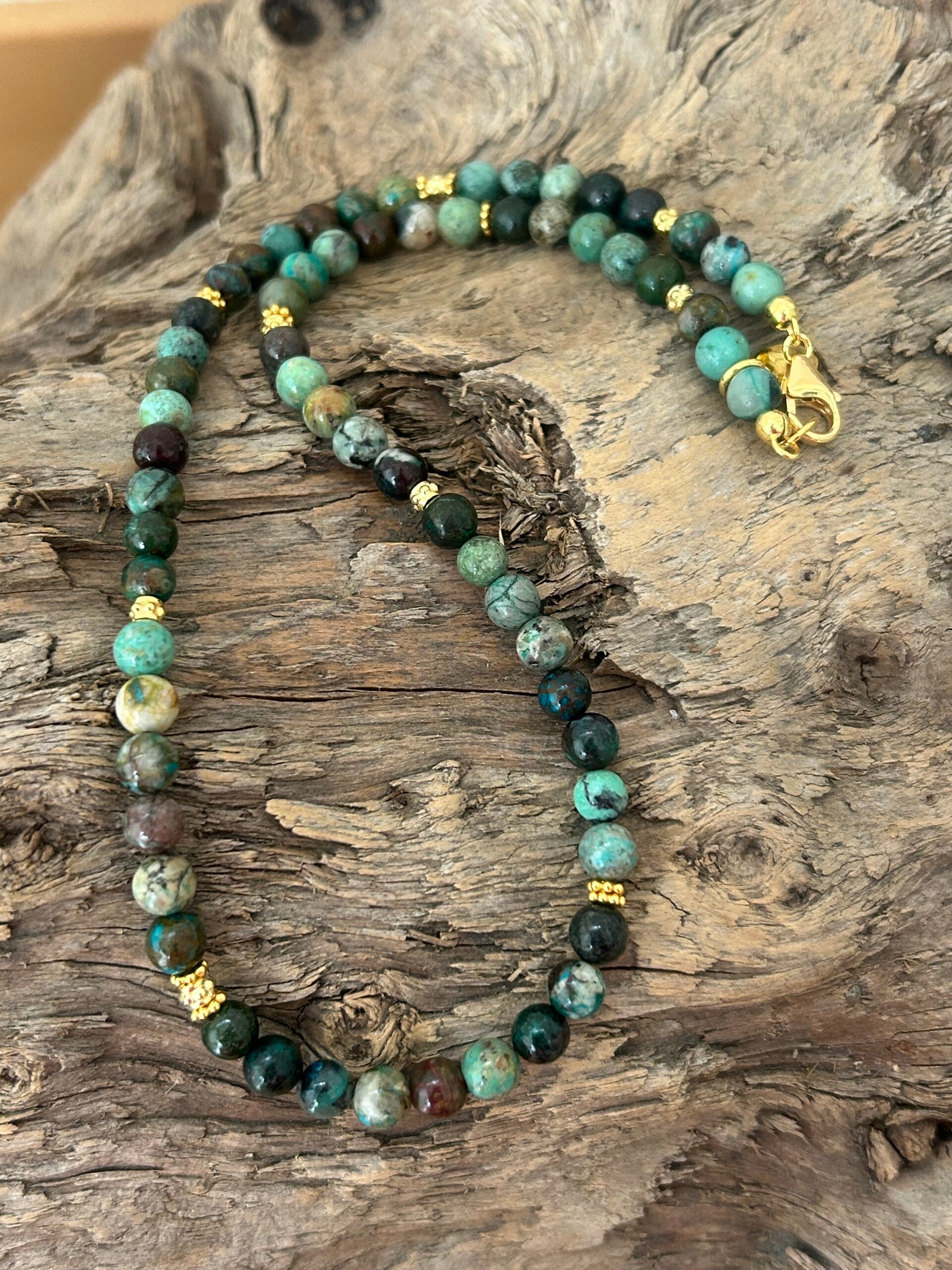 Halskette - Chrysokoll (H497)