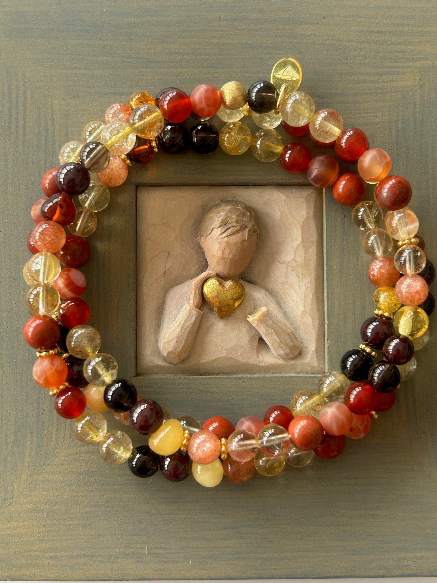 Wickelarmband (3-fach) - Licht & Wärme (A768)