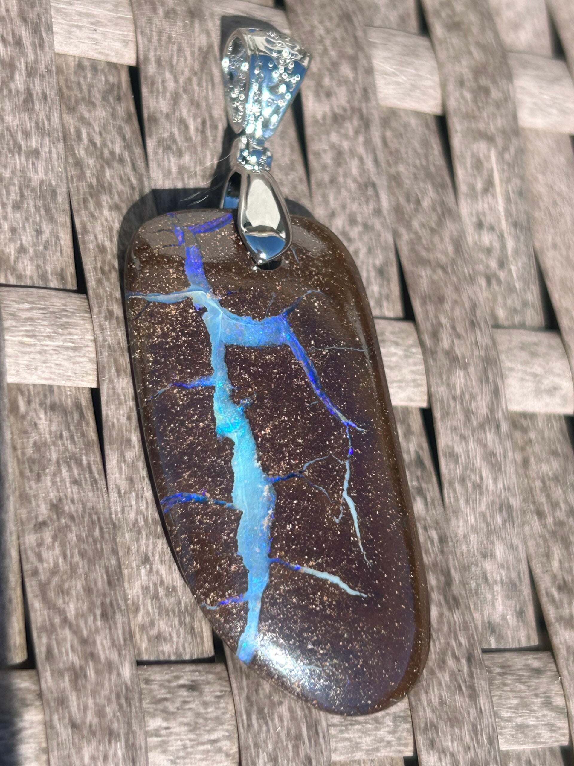 Anhänger - Boulder Opal Australien (H485)