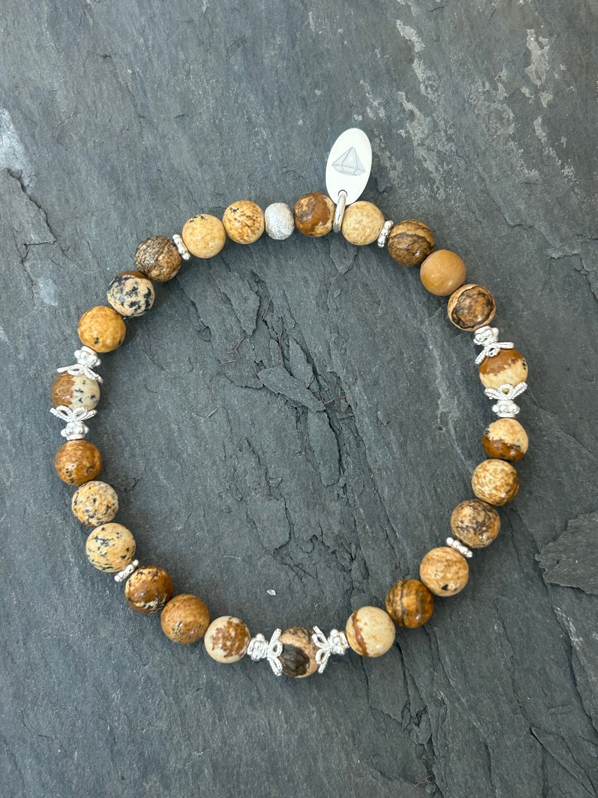 Armband - Landschaftsjaspis (A585)