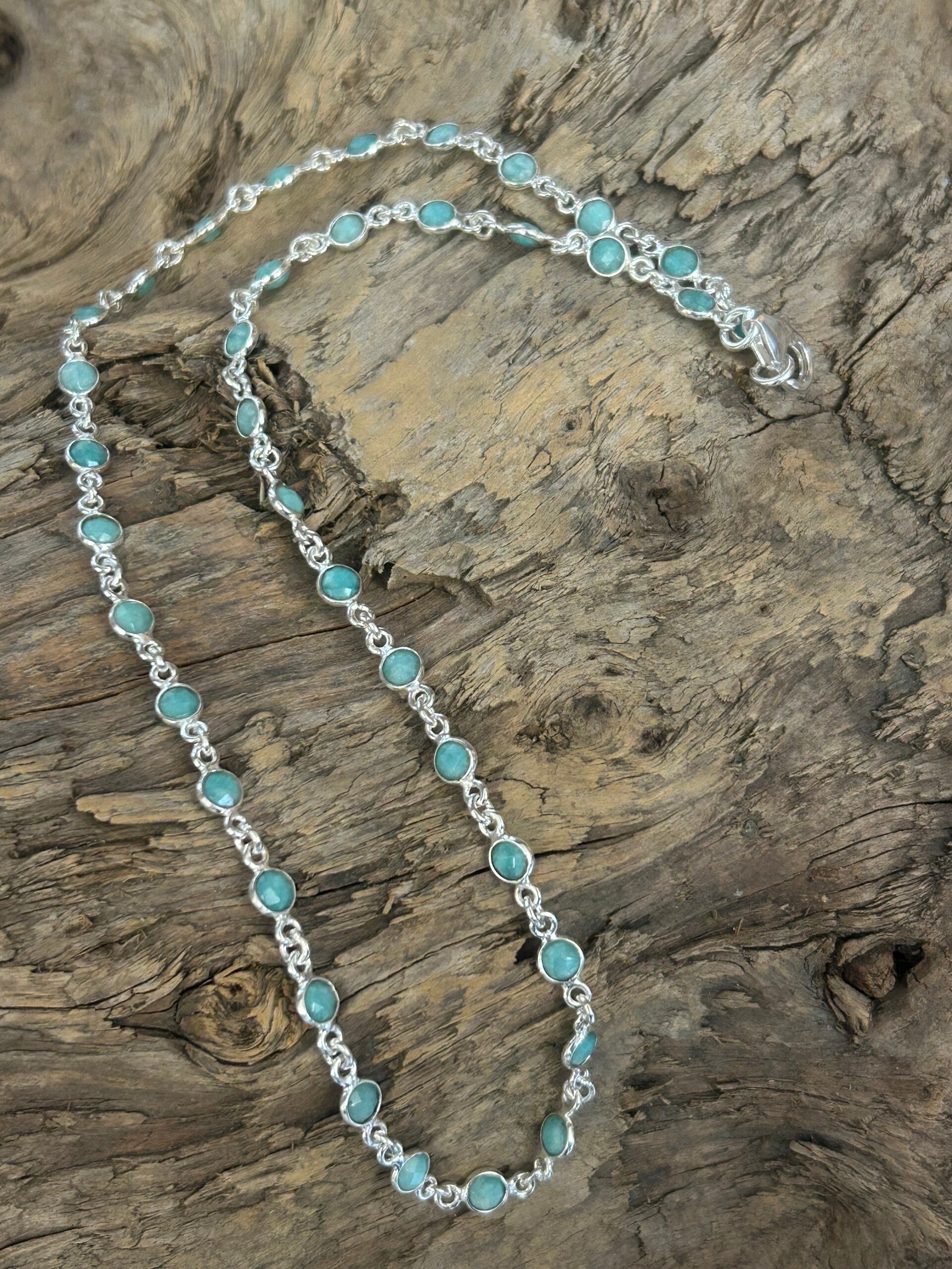 Halskette - Amazonit (H596)