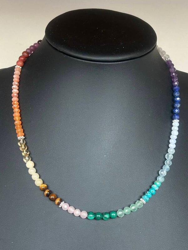 Halskette - 7 Chakra - Kette (H655)
