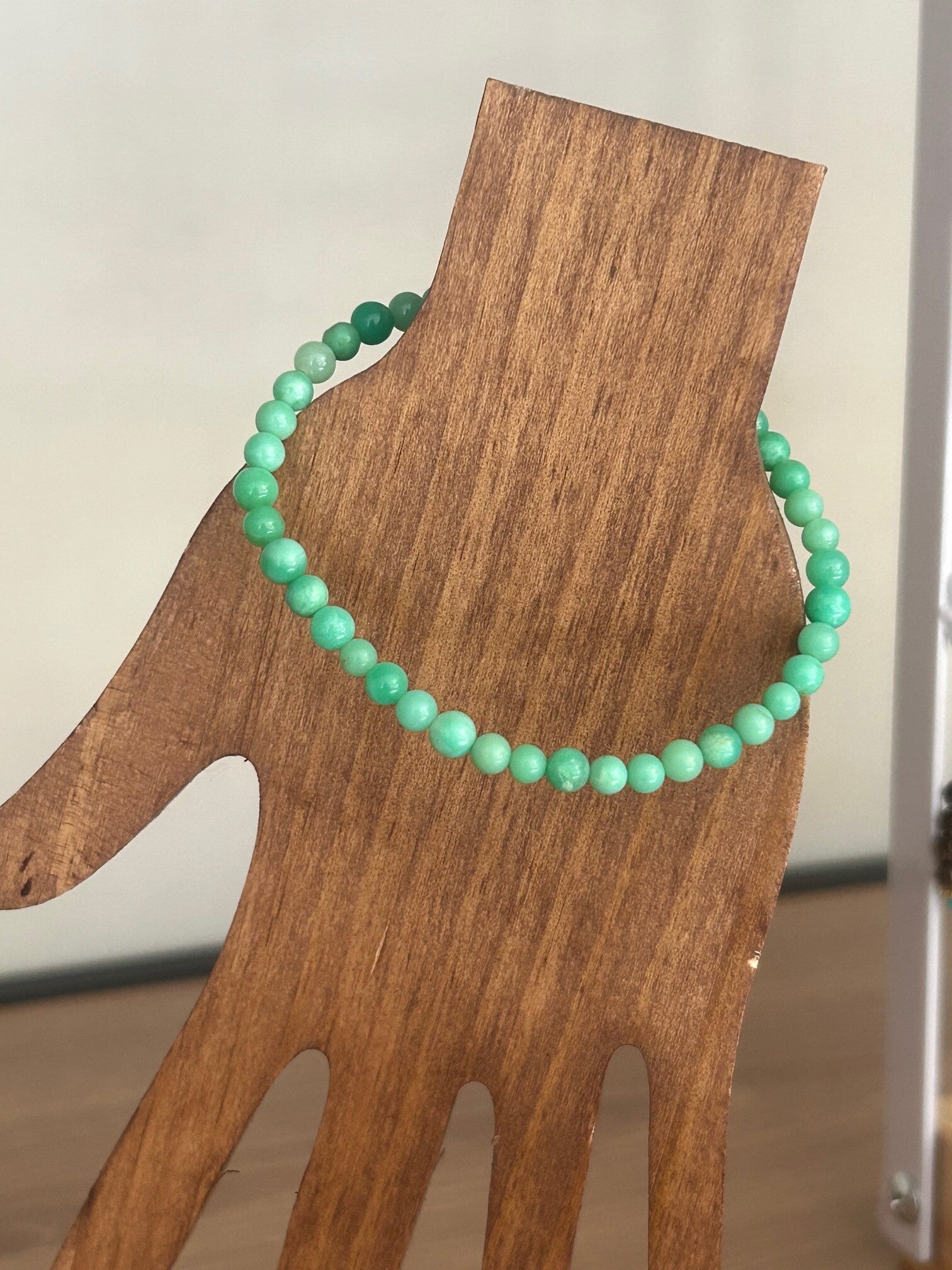 Armband - Chrysopras (A-Qualität) (A745)