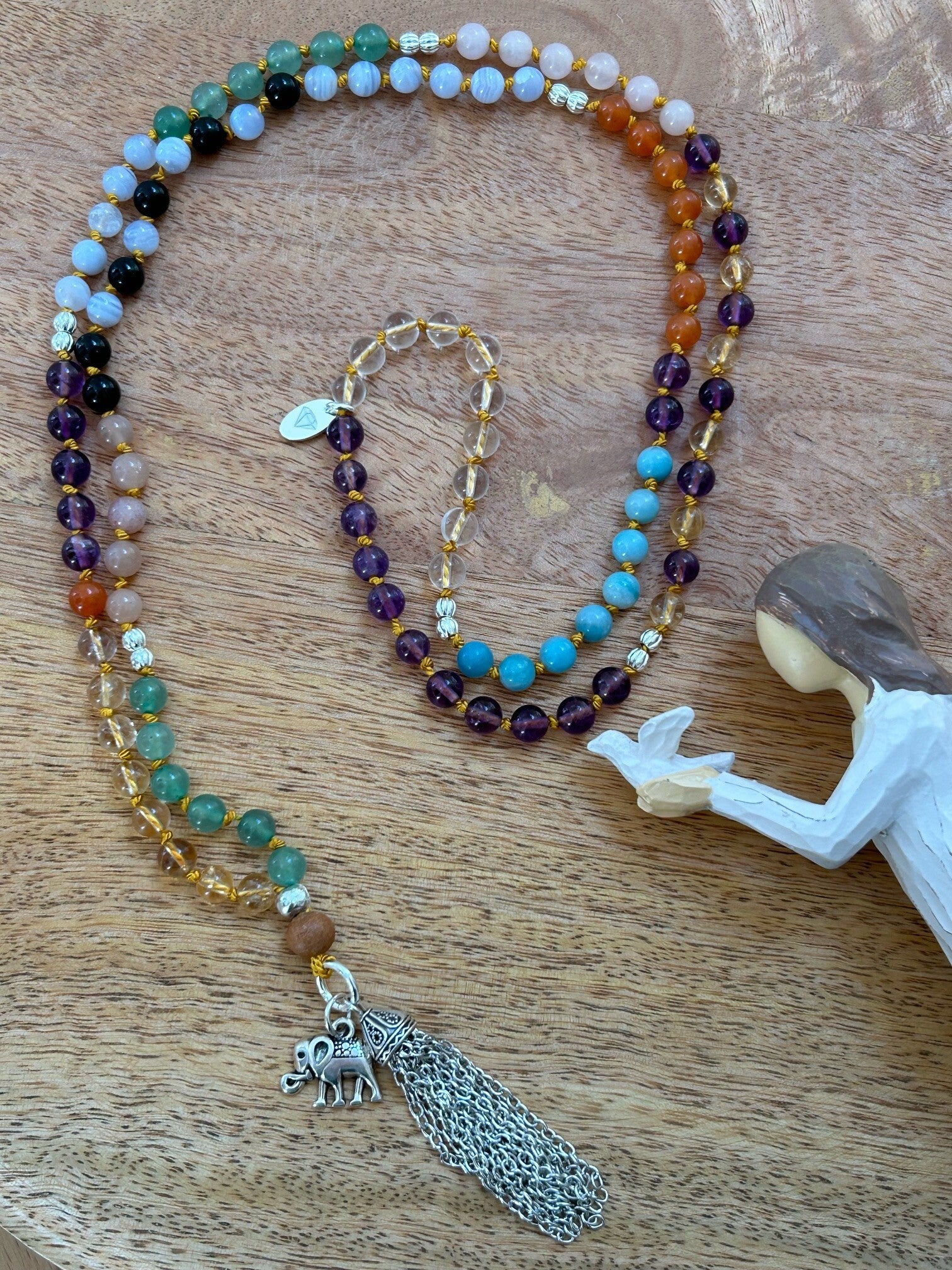 Mala-Halskette - die Kunterbunte (H312)