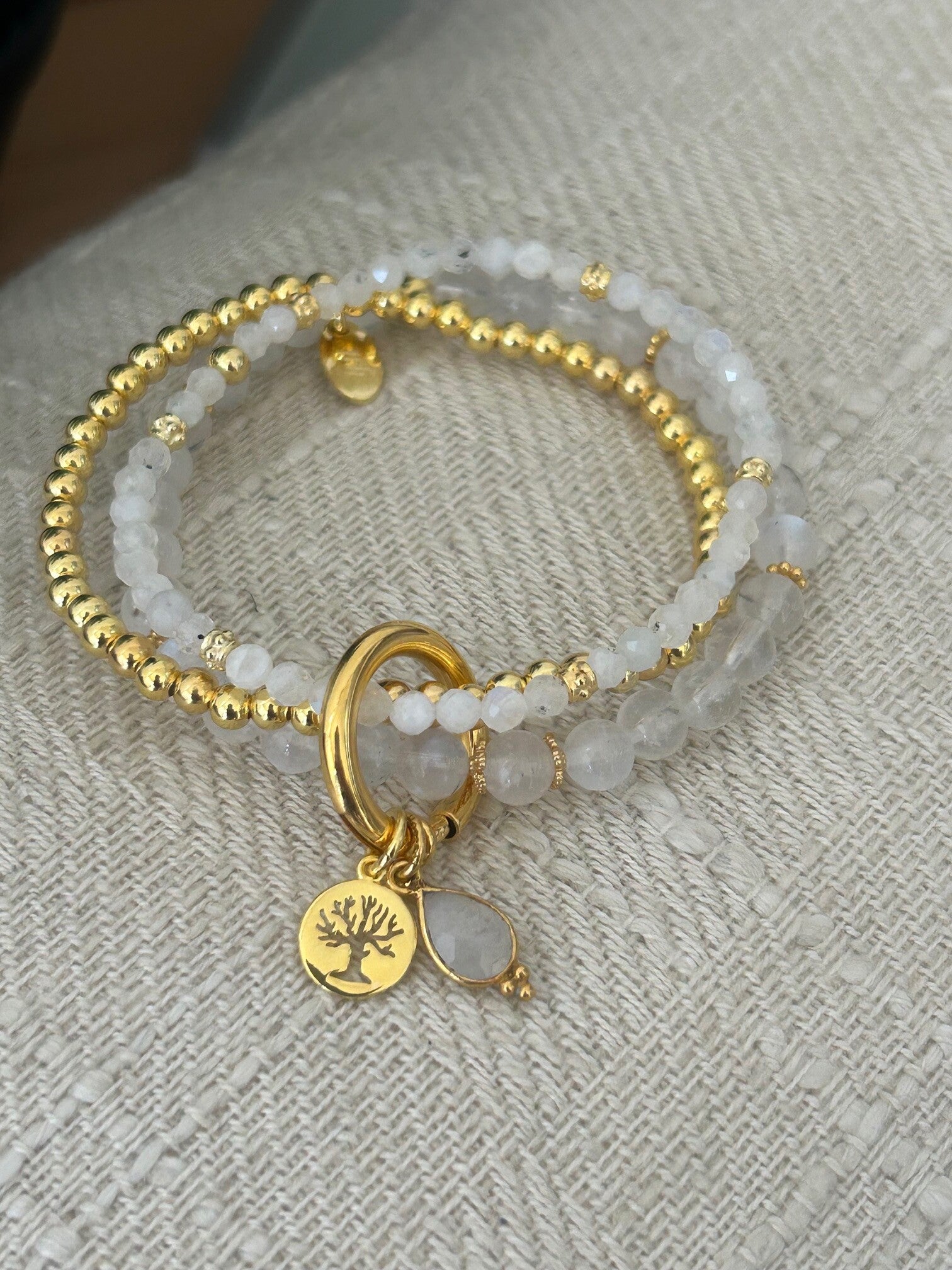 Armband (3-fach) - das Glitzernde (A662)