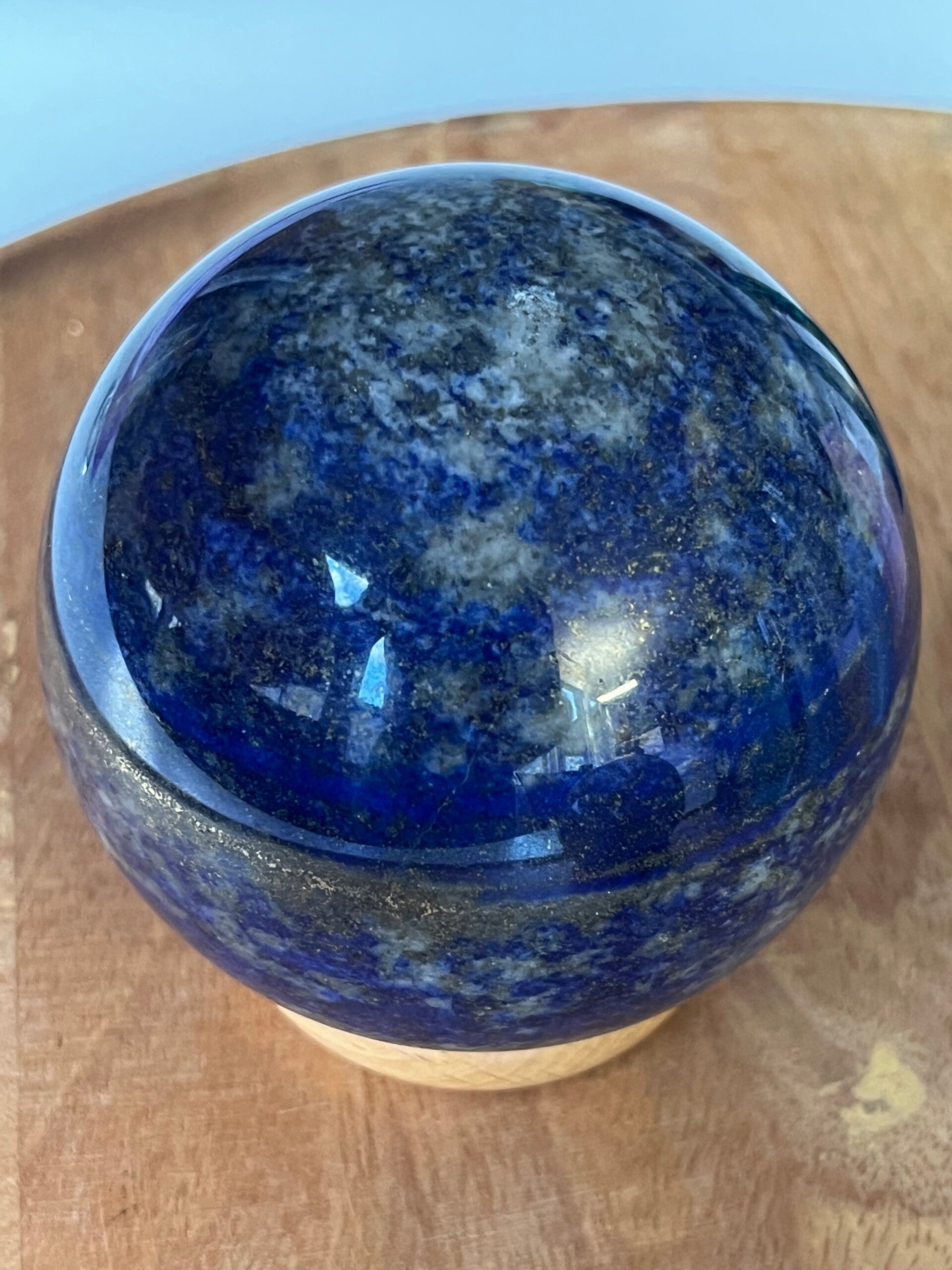 Steinkugel Lapislazuli (D048)