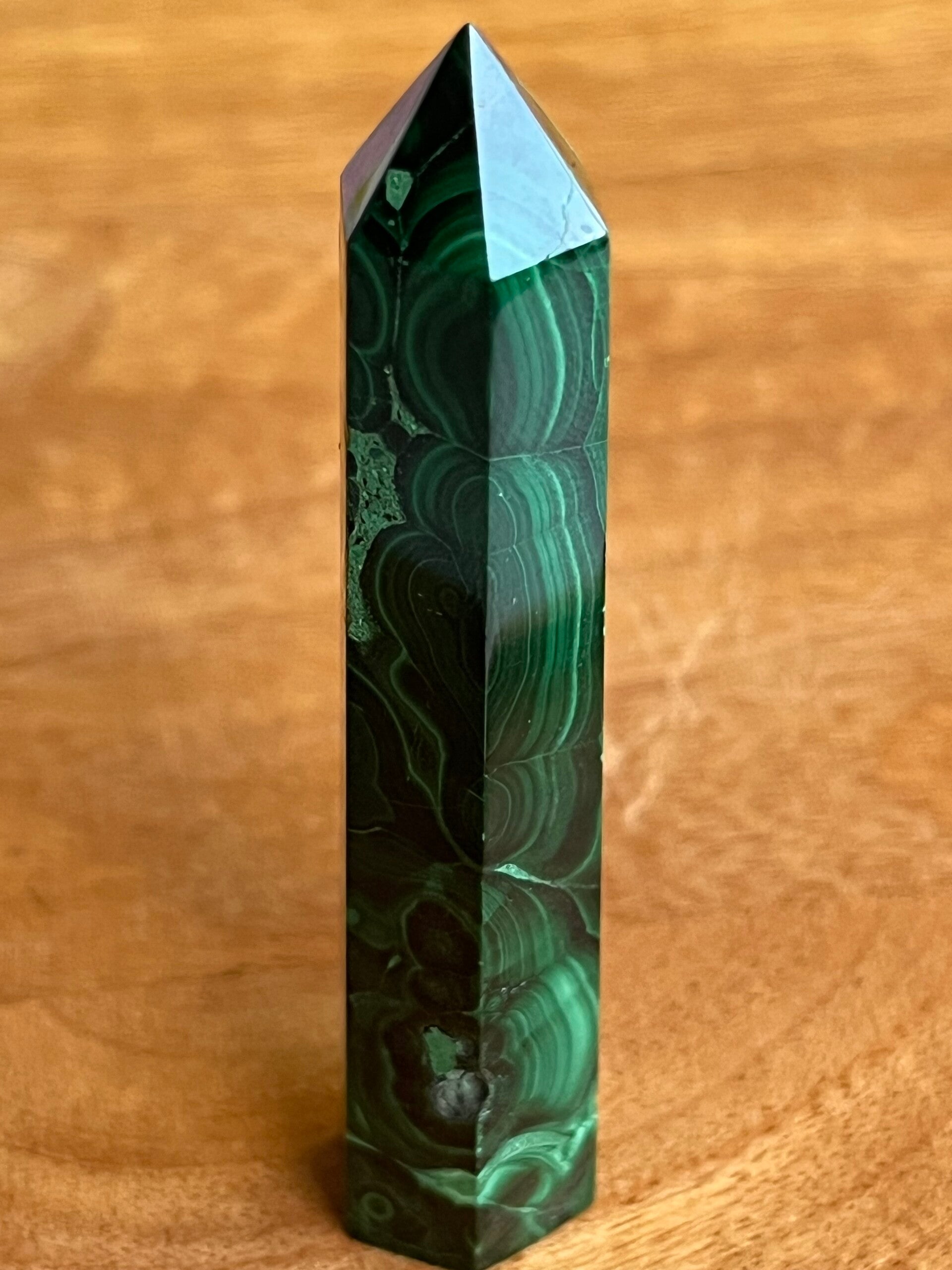 Malachit - Steinspitze (Z079)