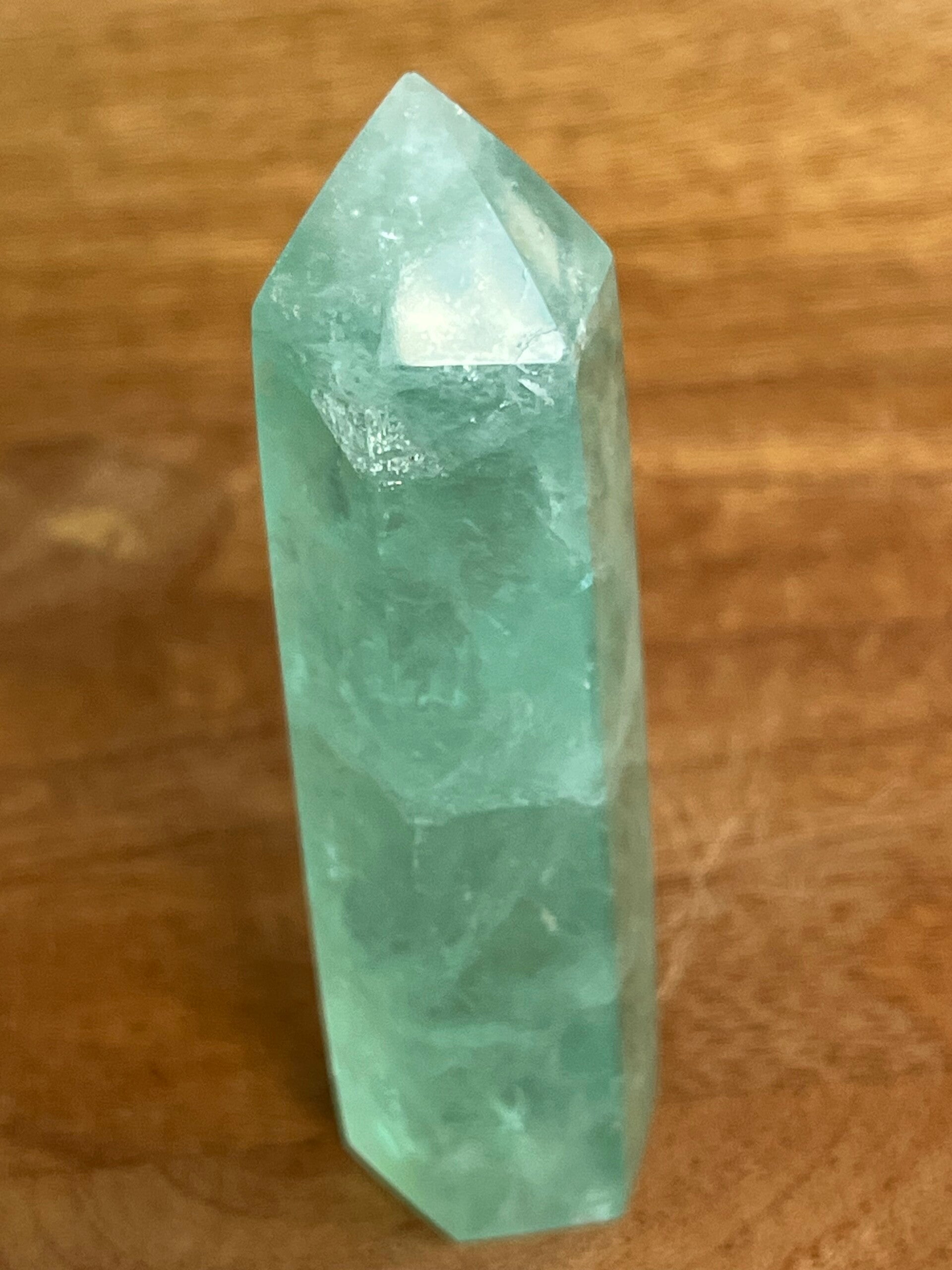 Fluorit grün - Steinspitze (Z080)