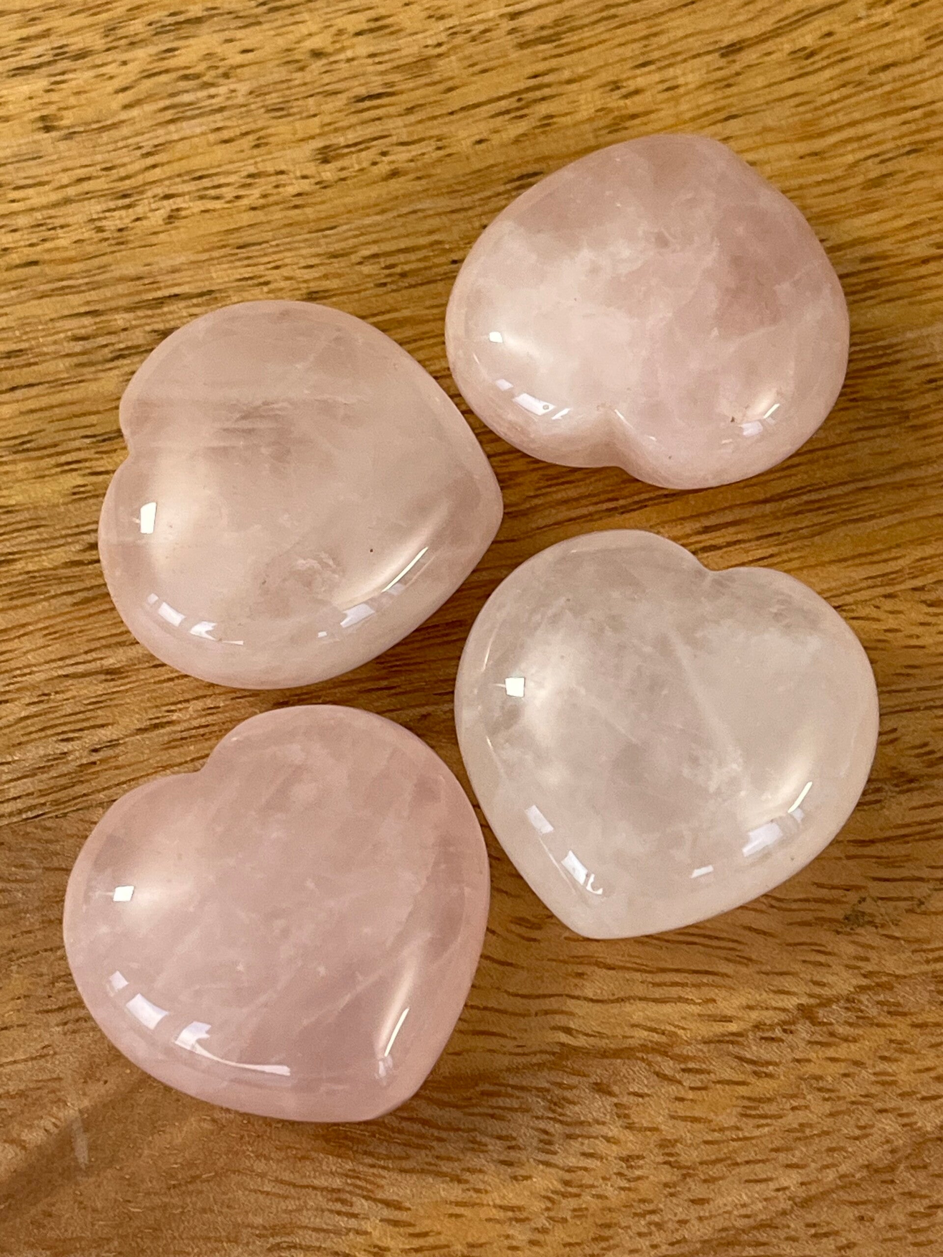 Rosenquarz - Steinherz (Z083)