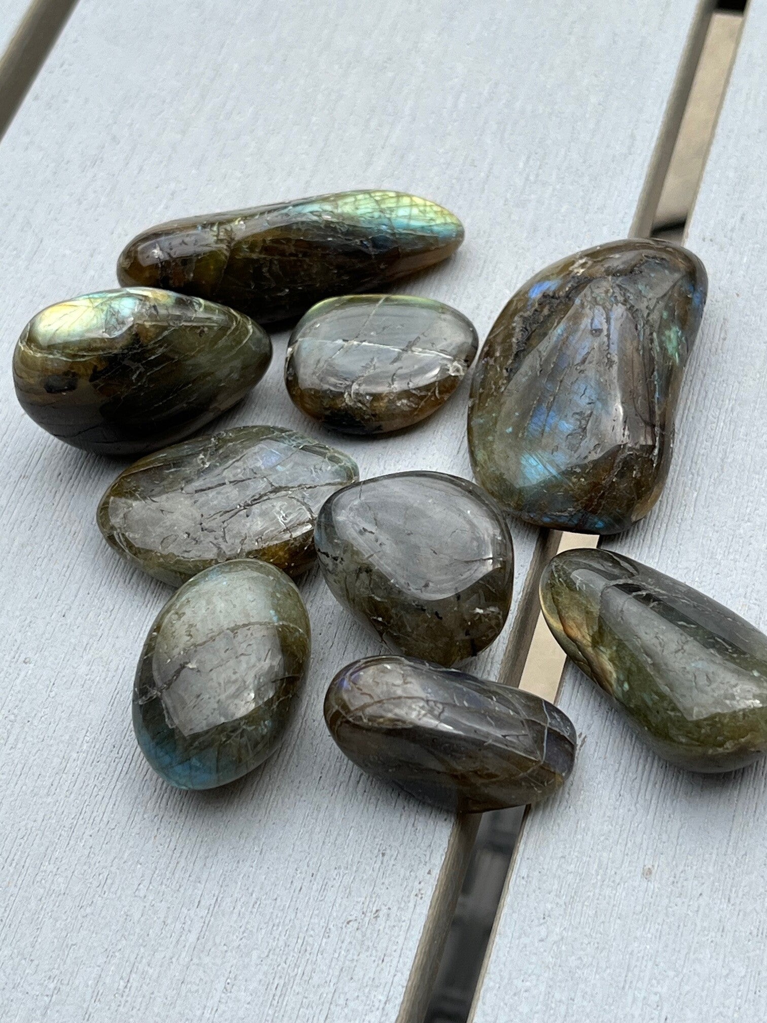 Labradorit - Trommelsteine A-Qualität