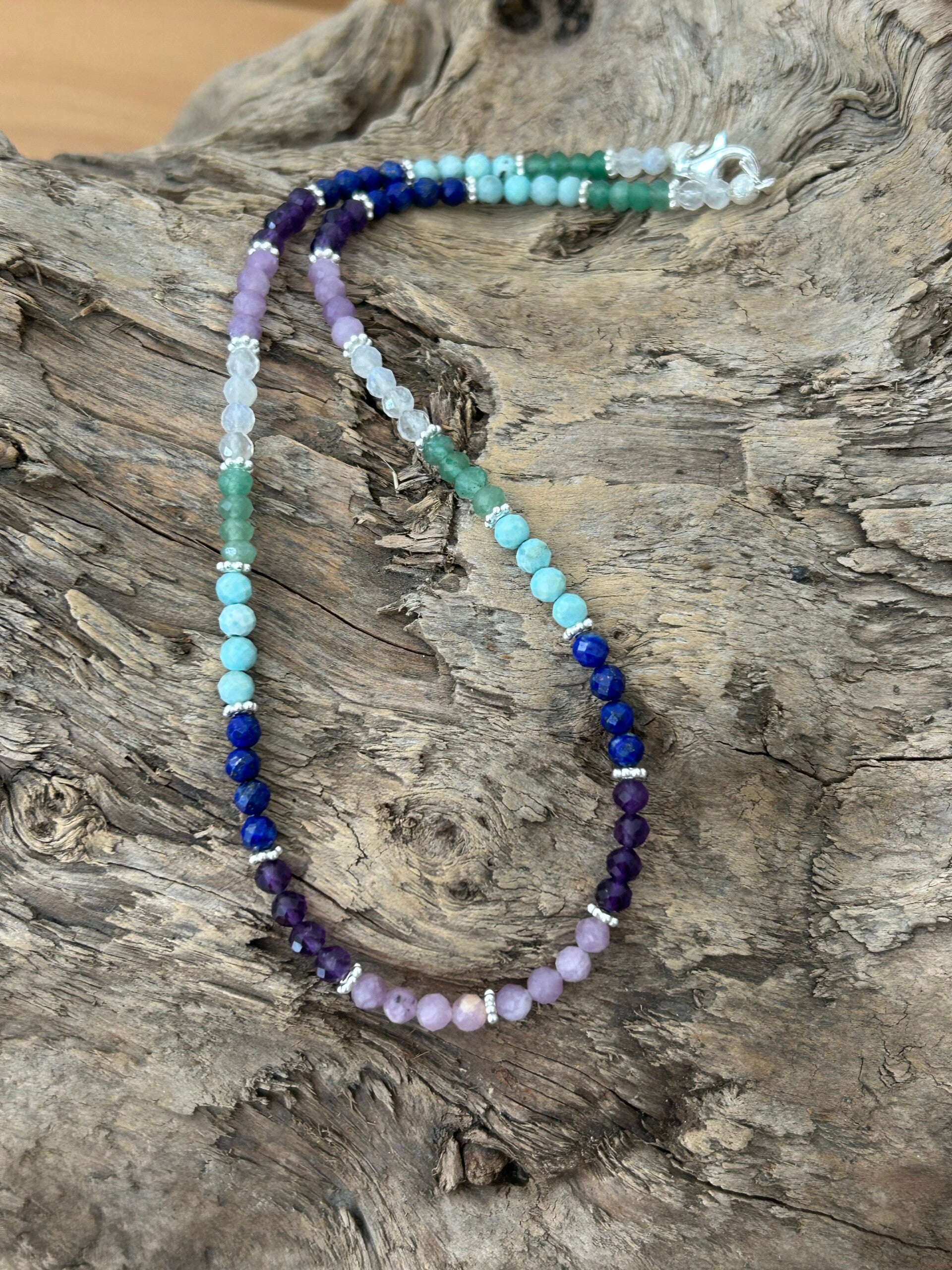 Heilstein-Schmuck - Set - das Bunte (S346)