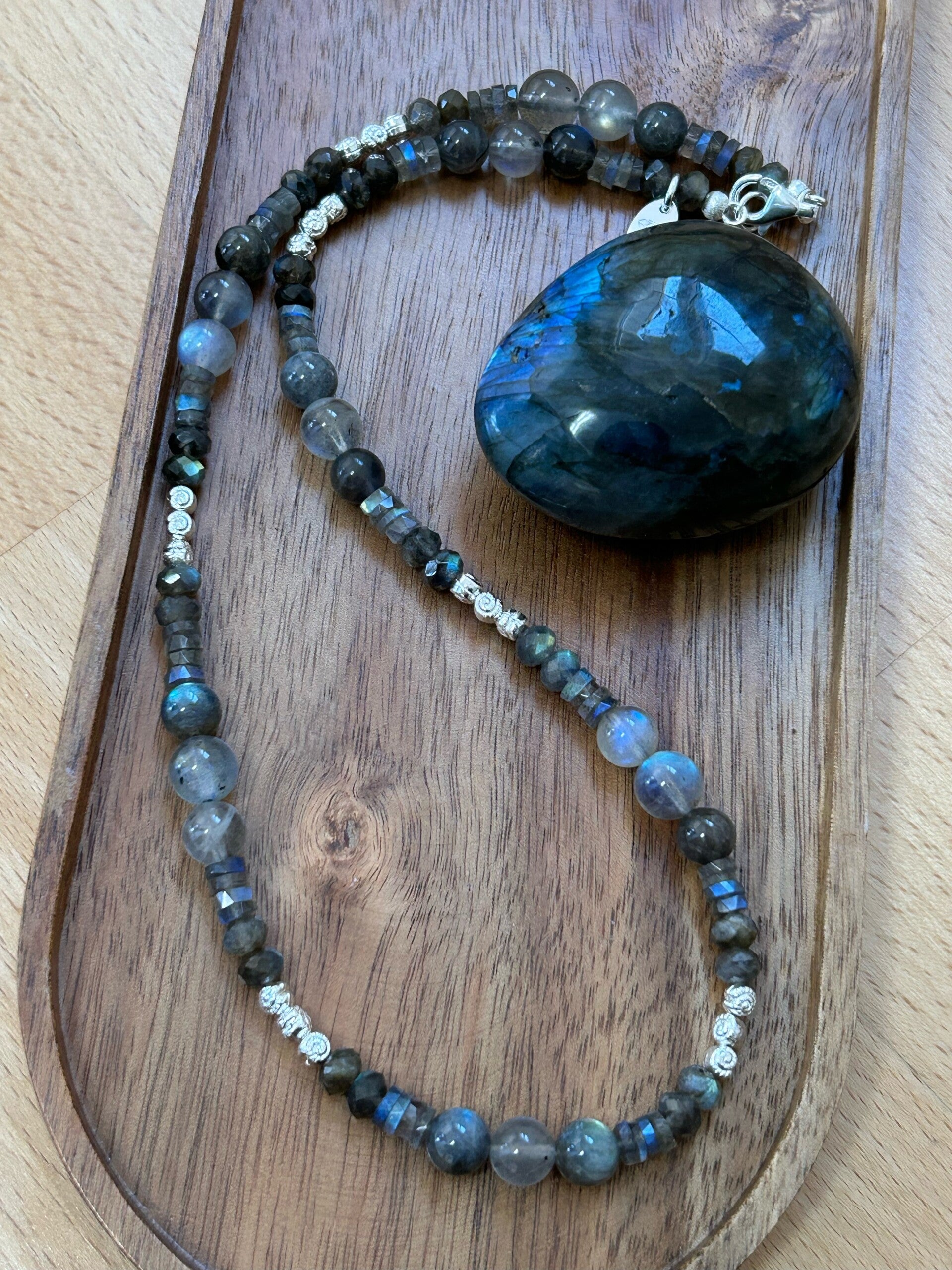 Halskette - Labradorit (H274)