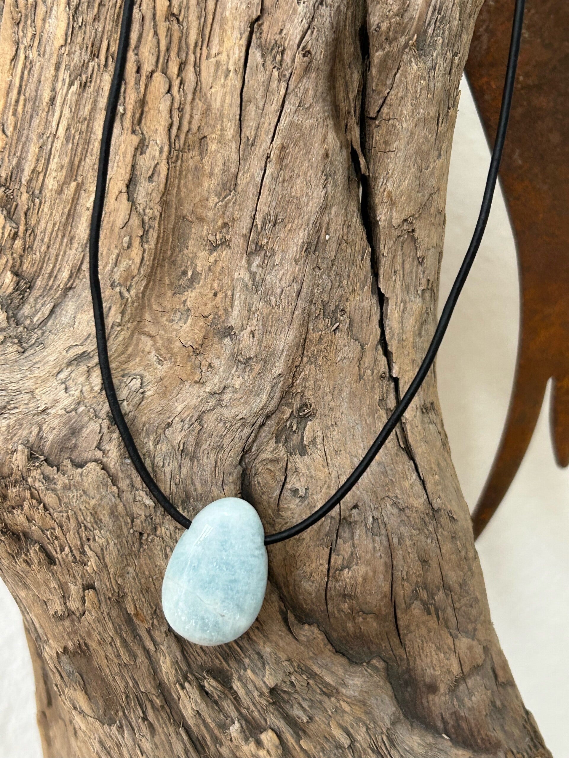 Halskette - Aquamarin (H270)