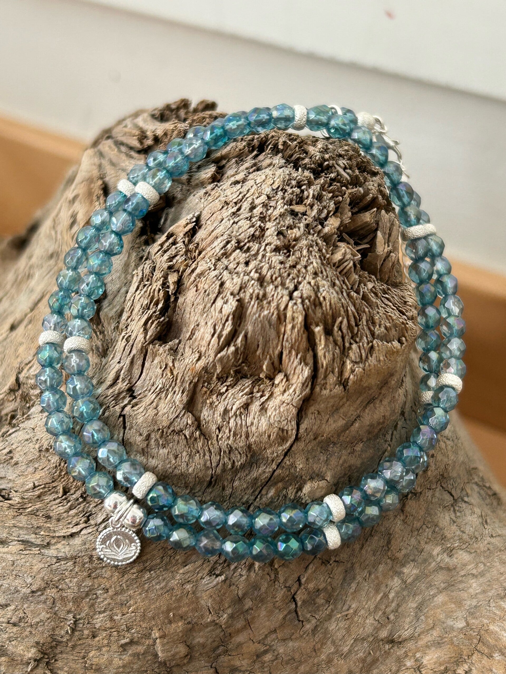 Fussketteli (2-fach) - Meeresbrise (F112)