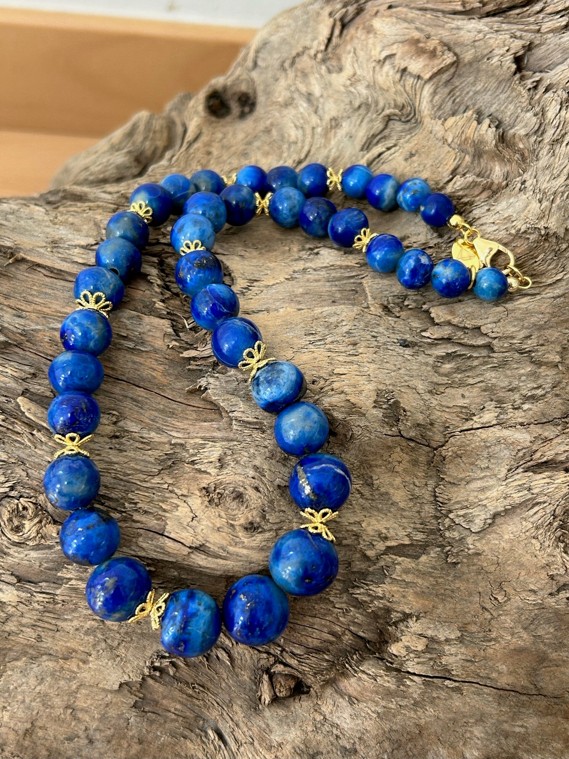 Halskette - Lapislazuli (H303) Einzelstück!