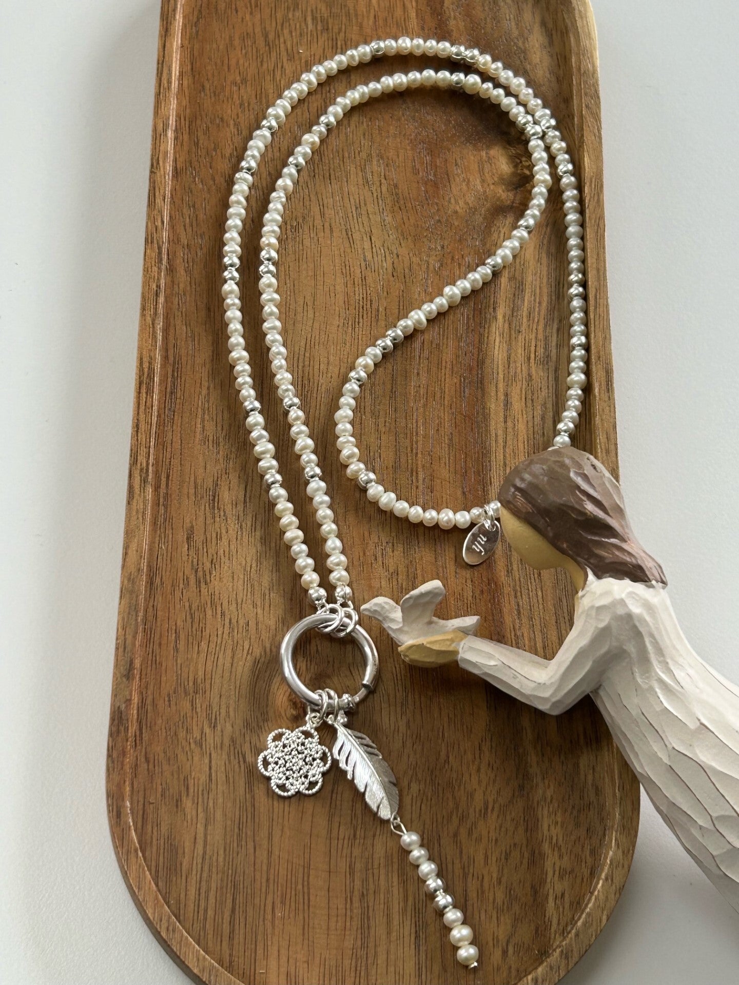 Halskette - Süsswasser-Perle (H238)