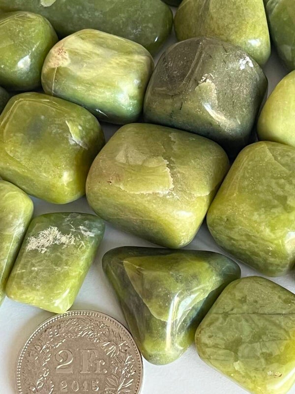 Lizardit (Norwegische Jade) Trommelsteine