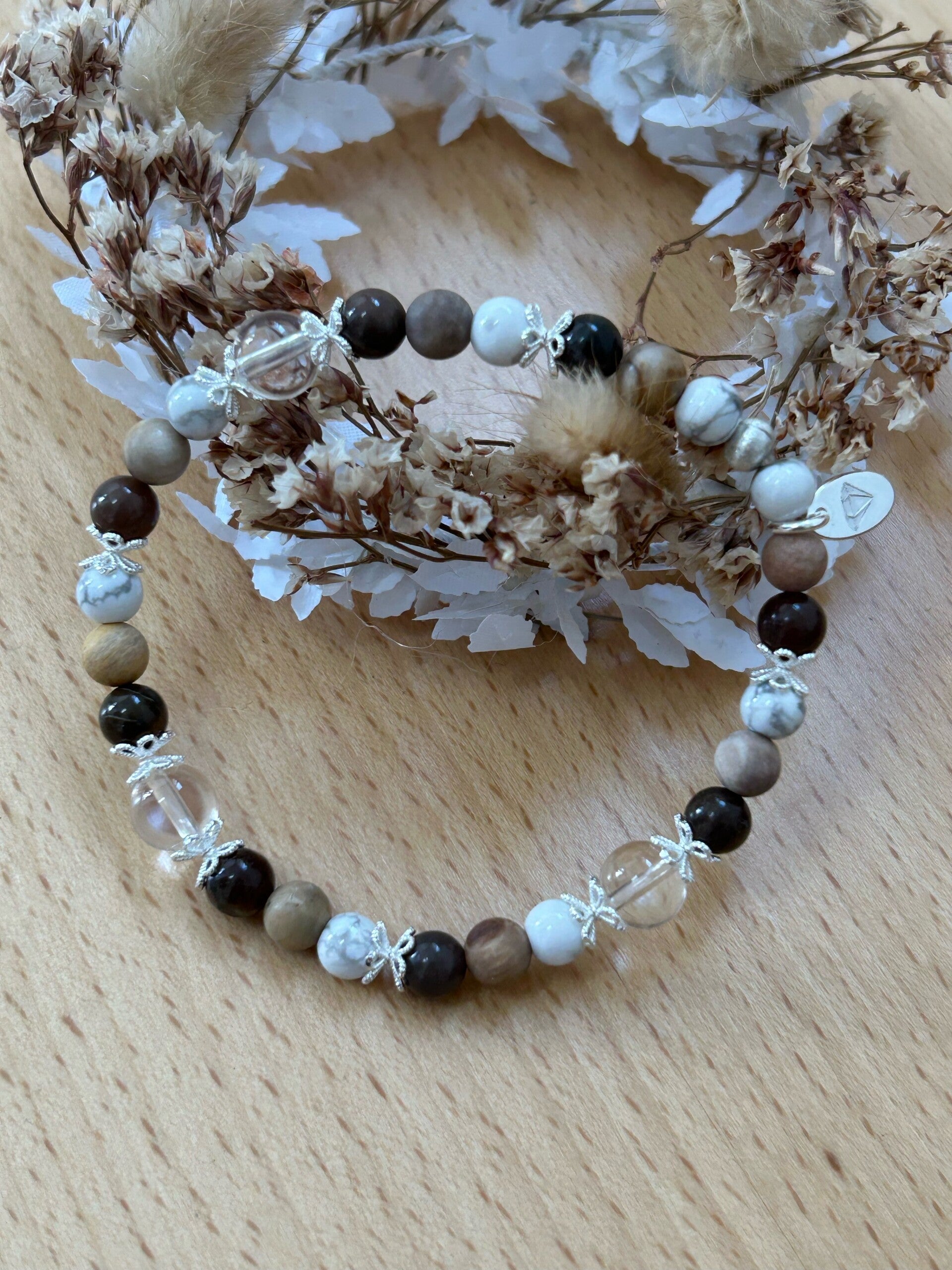 Armband - das Figurbewusste mit Bergkristall (A396)